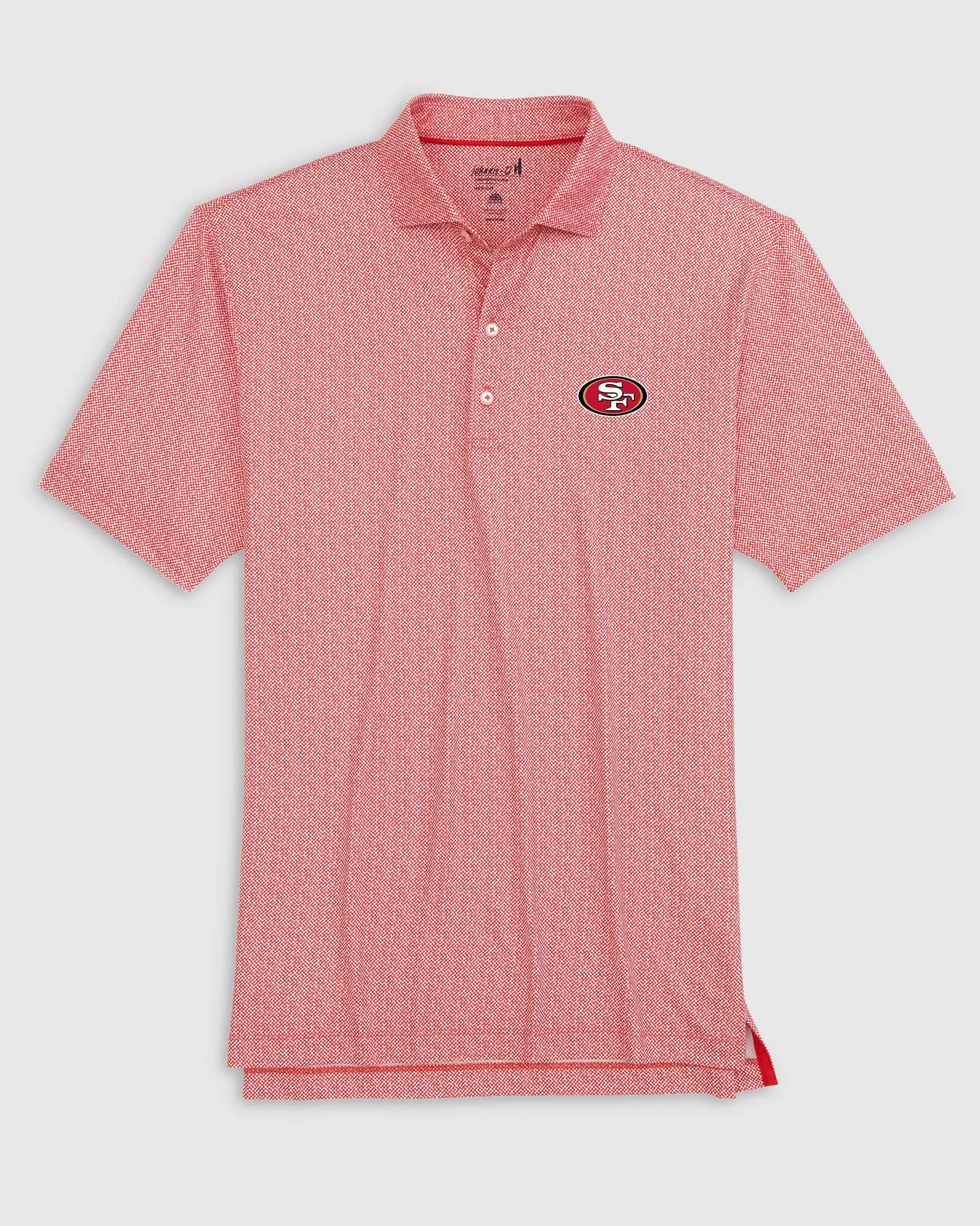 San Francisco 49ers Hinson Performance Jersey Polo sold by Johnnie-O product image thumbnail 2