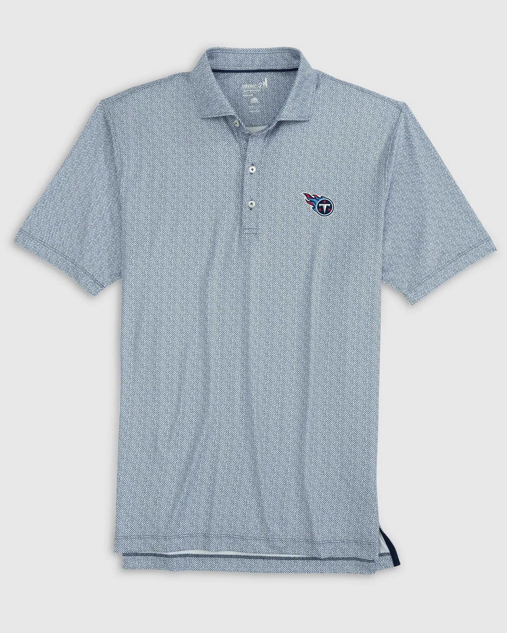 Tennessee Titans Hinson Performance Jersey Polo sold by Johnnie-O