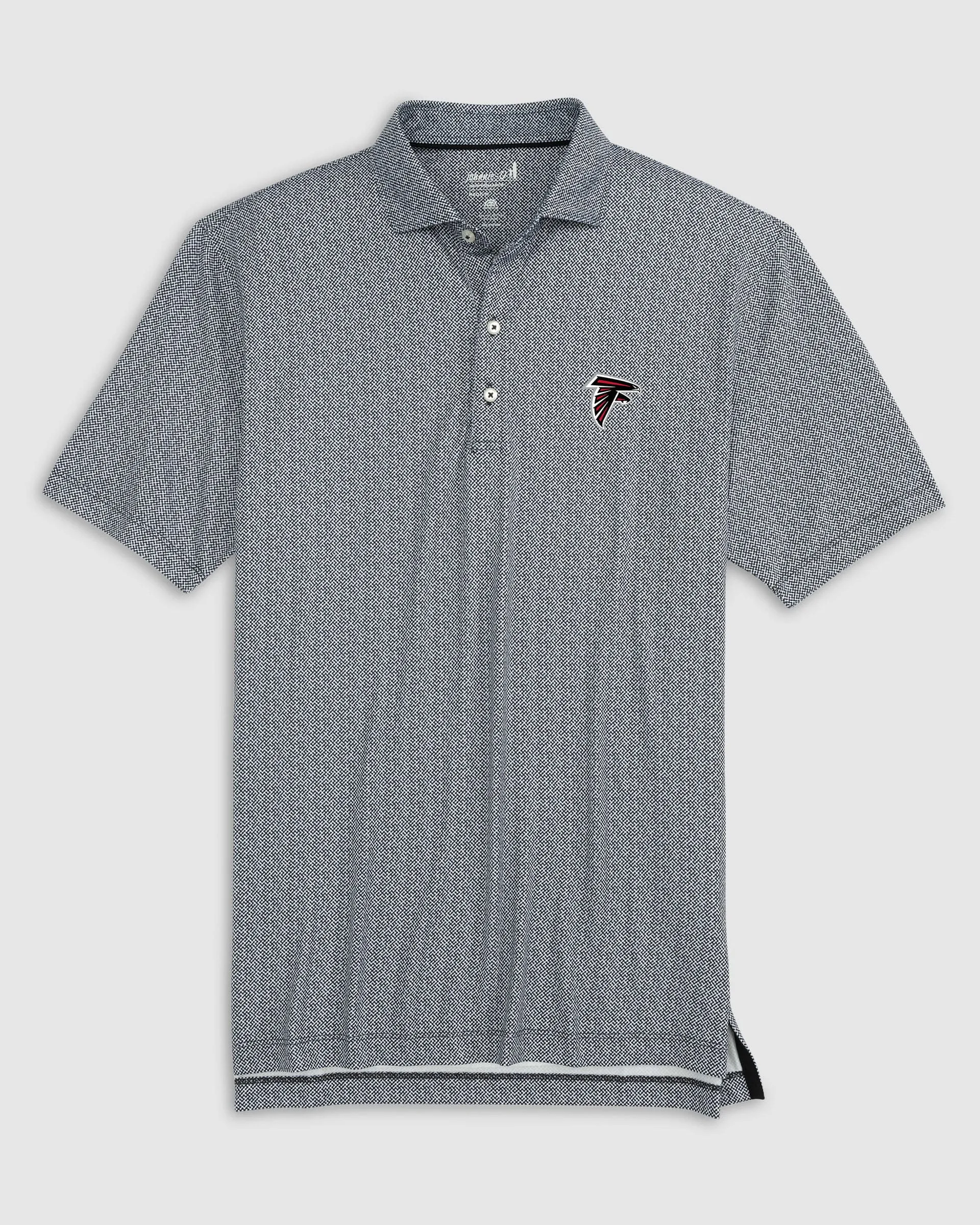 Atlanta Falcons Hinson Performance Jersey Polo sold by Johnnie-O