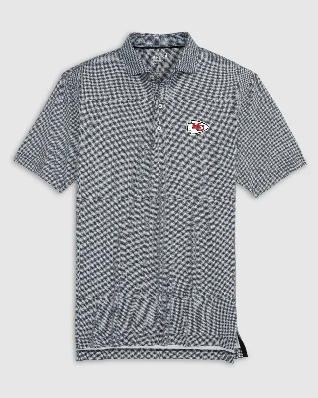 Kansas City Chiefs Hinson Performance Jersey Polo sold by Johnnie-O