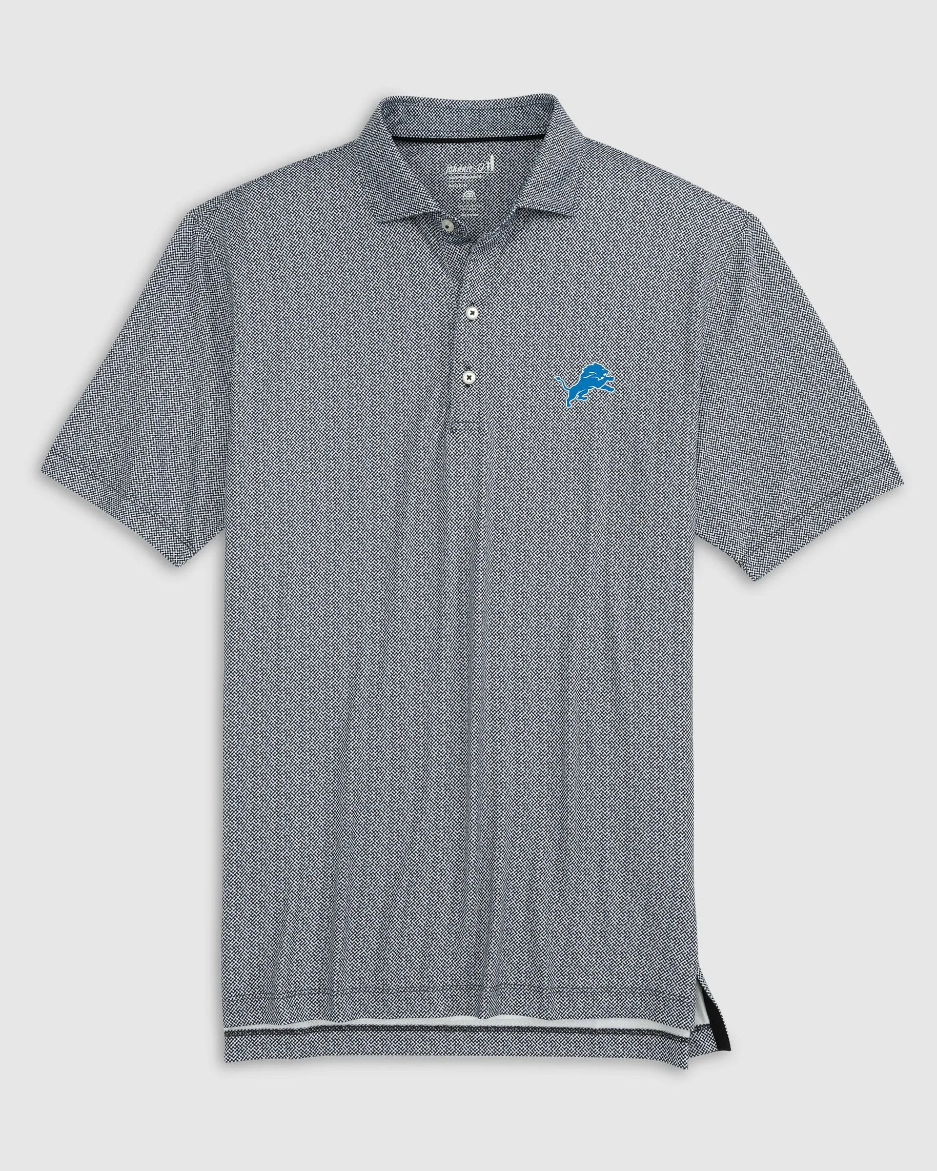 Detroit Lions Hinson Performance Jersey Polo sold by Johnnie-O