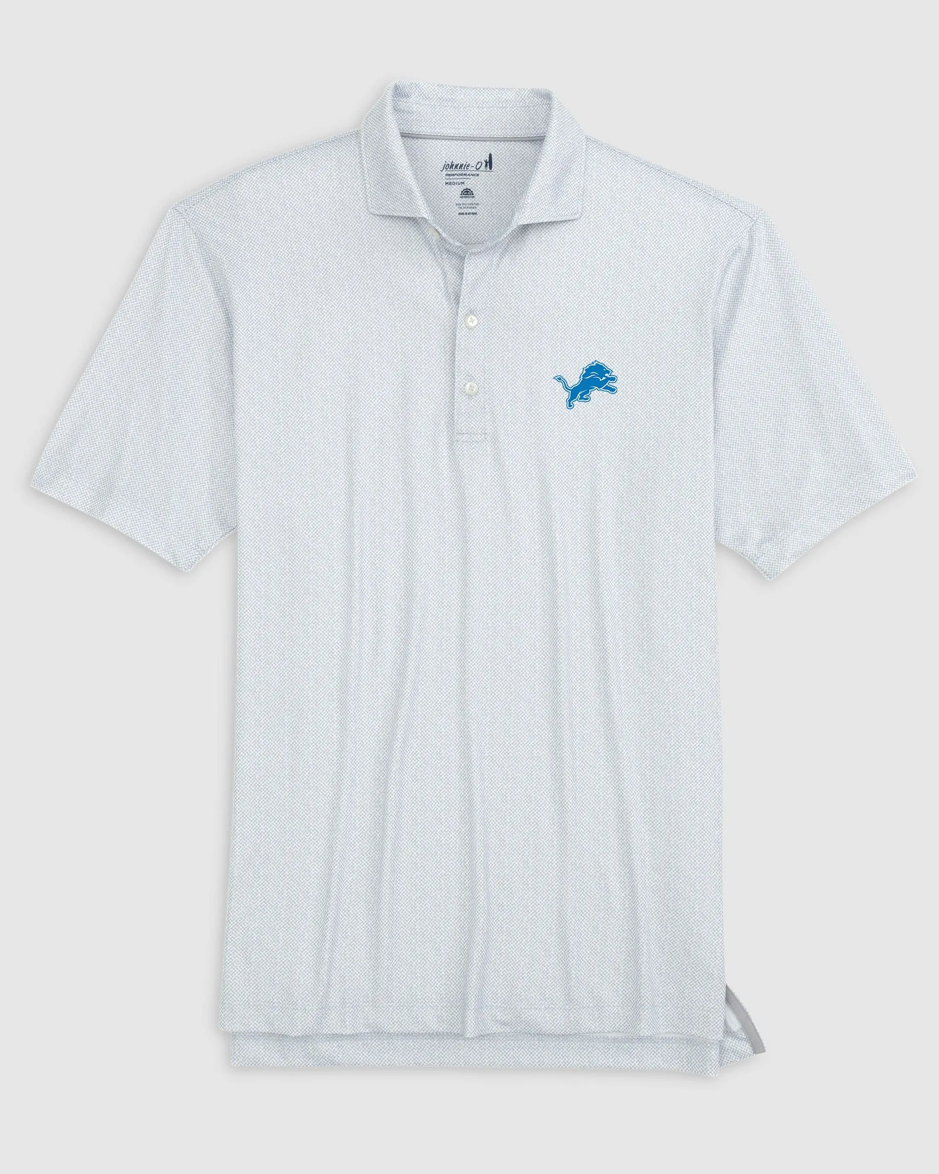 Detroit Lions Hinson Performance Jersey Polo sold by Johnnie-O product image thumbnail 2