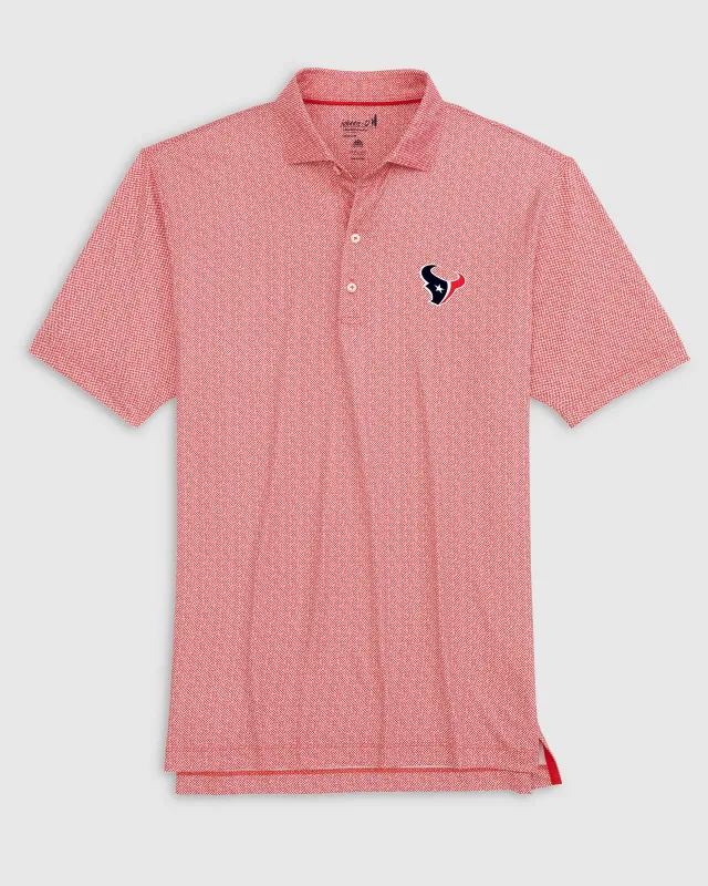 Houston Texans Hinson Performance Jersey Polo sold by Johnnie-O