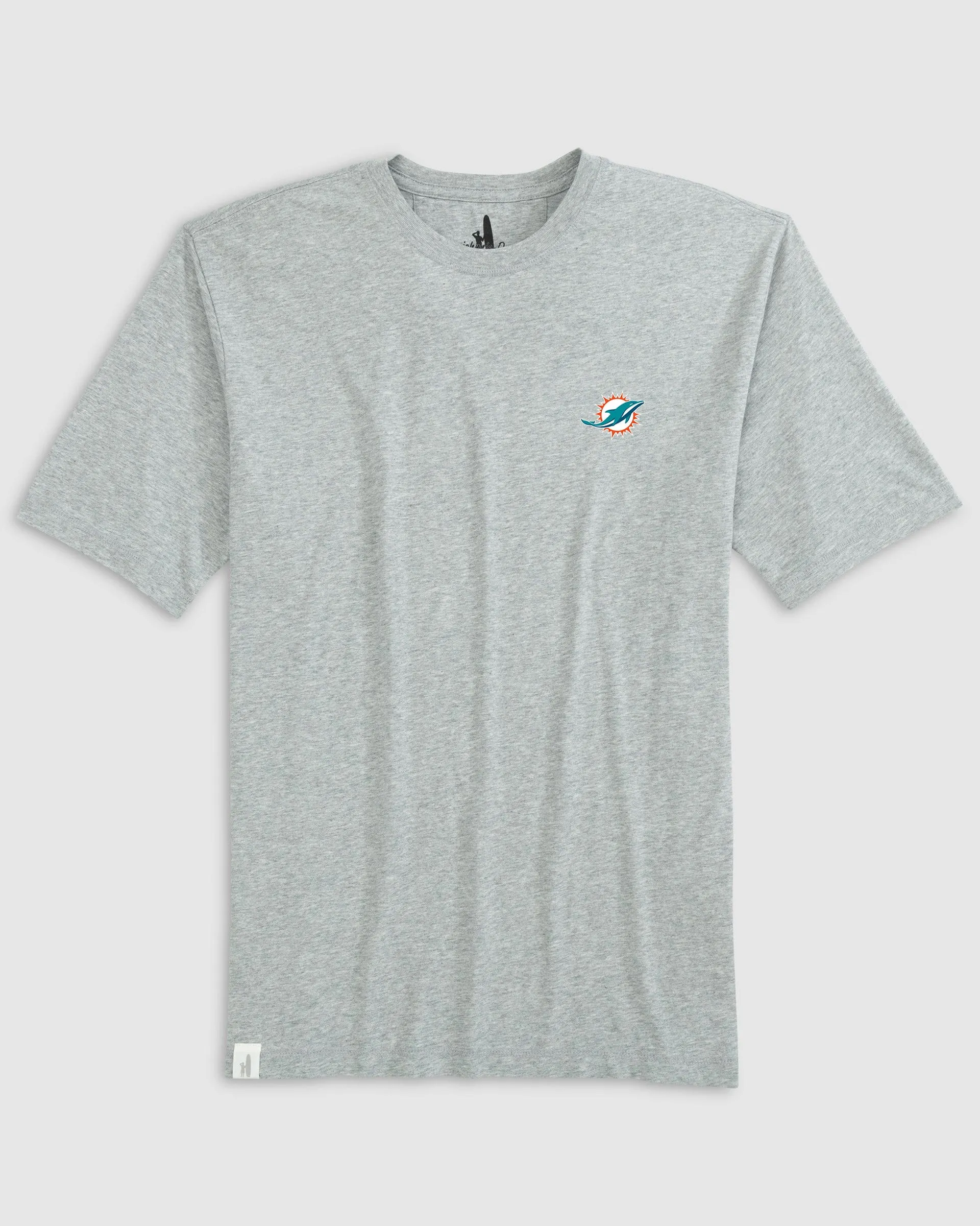 Miami Dolphins Heathered Spencer T-Shirt sold by Johnnie-O product image thumbnail 2