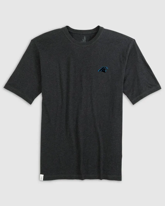 Carolina Panthers Heathered Spencer T-Shirt sold by Johnnie-O
