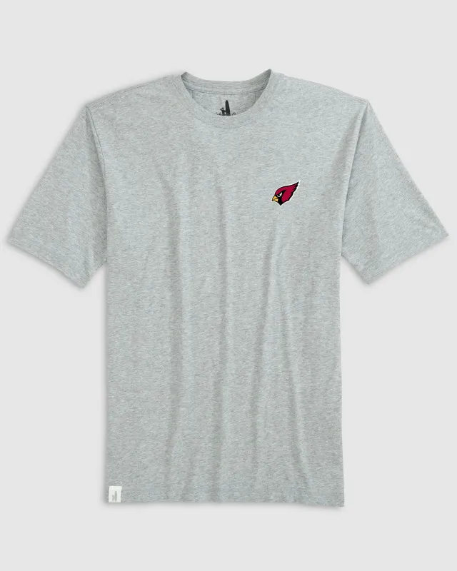Arizona Cardinals Heathered Spencer T-Shirt sold by Johnnie-O