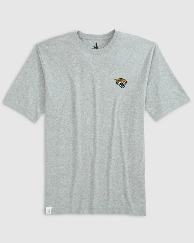Jacksonville Jaguars Heathered Spencer T-Shirt sold by Johnnie-O