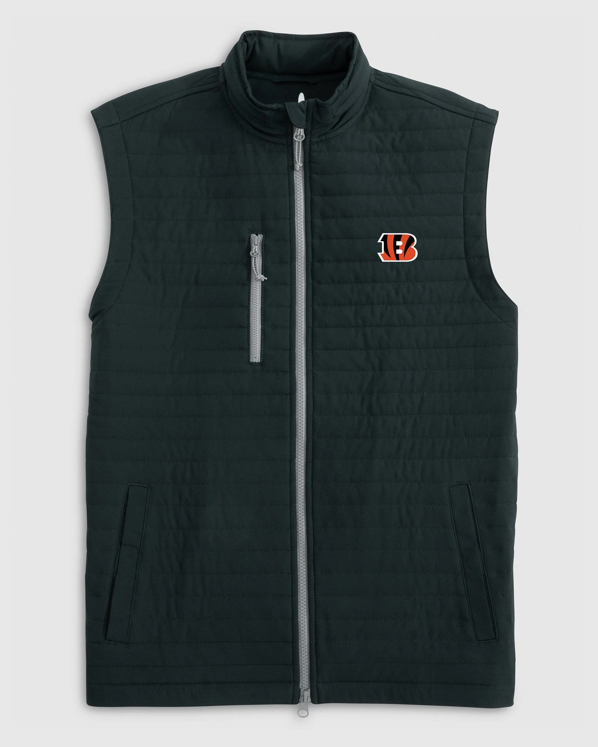 Cincinnati Bengals Crosswind Quilted Performance Vest sold by Johnnie-O product image thumbnail 3