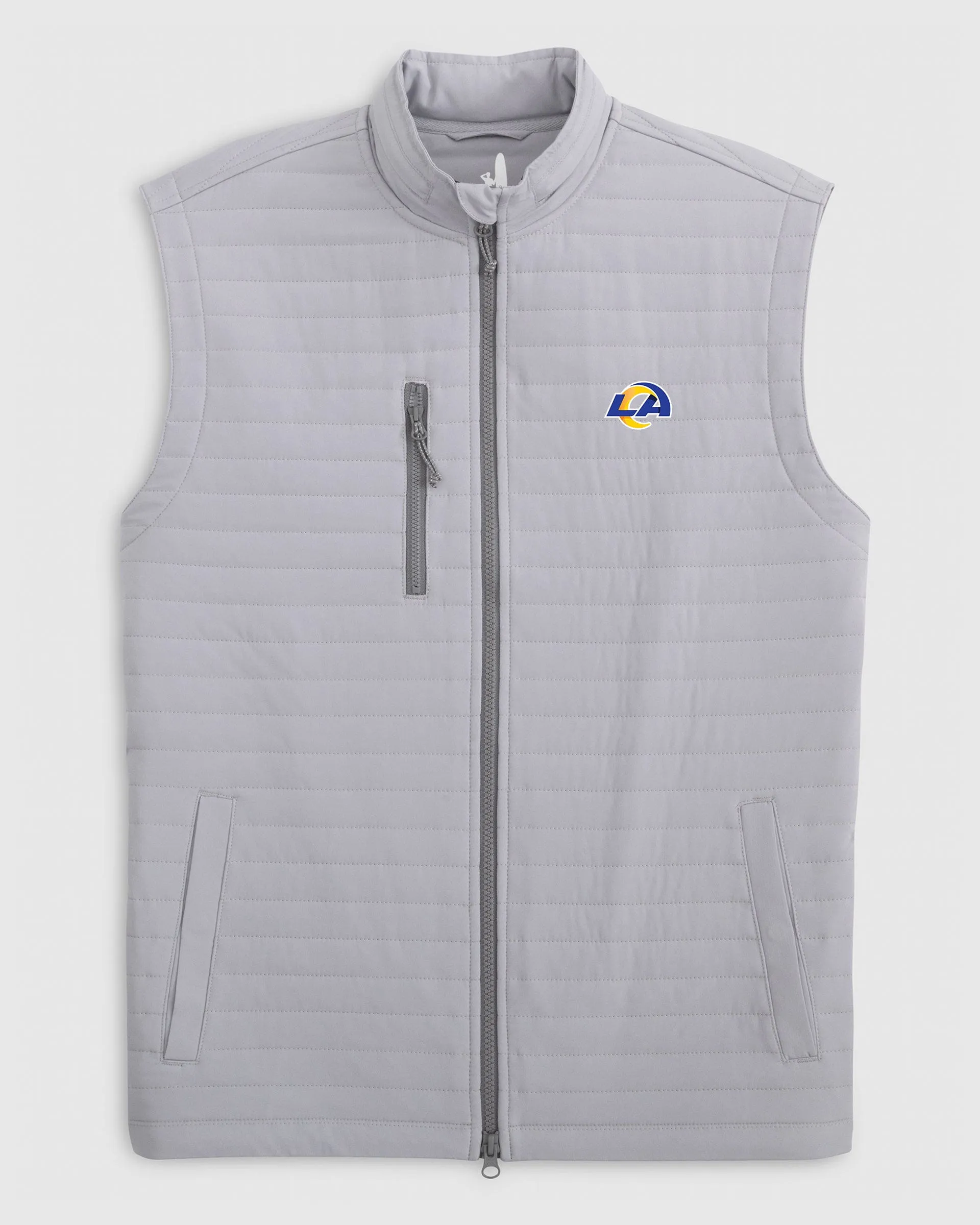 Los Angeles Rams Crosswind Quilted Performance Vest sold by Johnnie-O product image thumbnail 2
