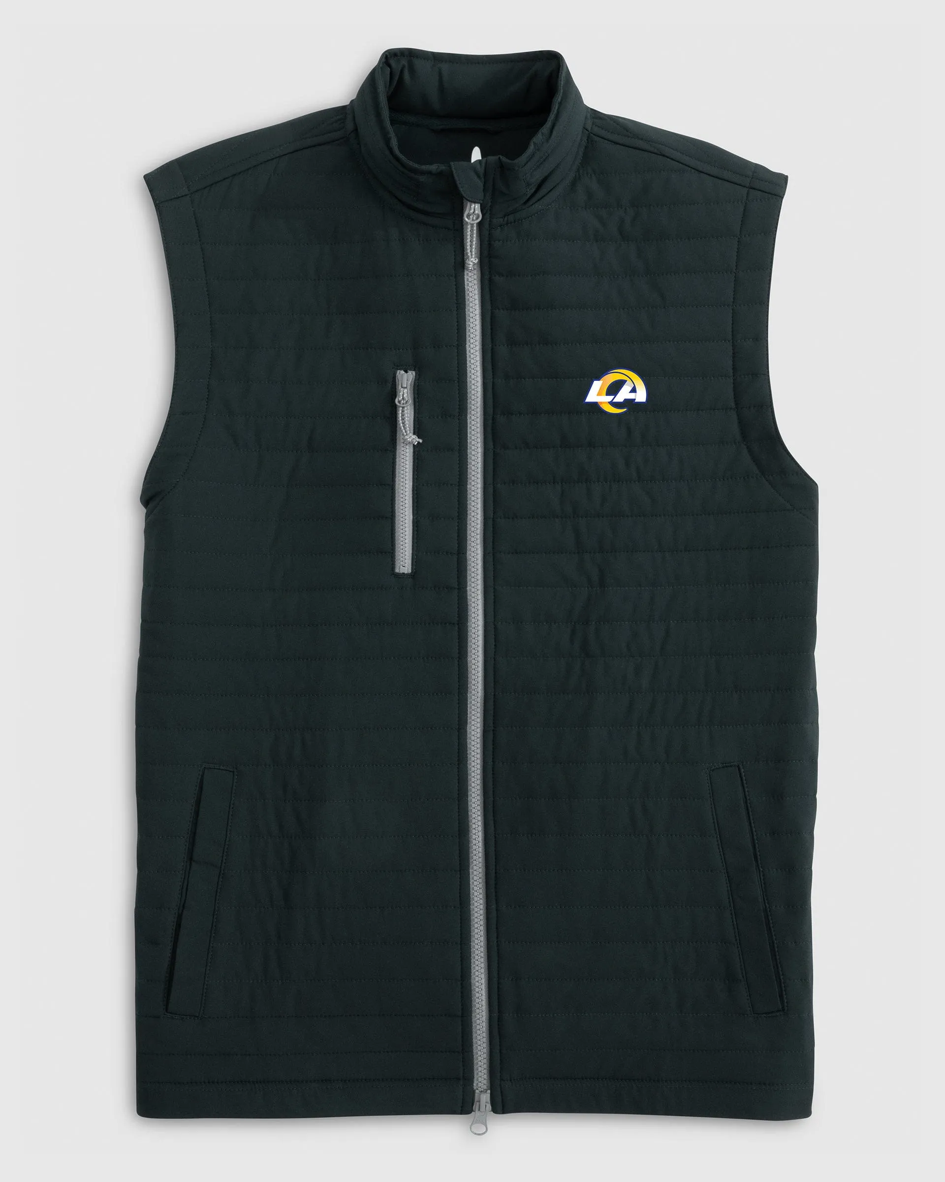 Los Angeles Rams Crosswind Quilted Performance Vest sold by Johnnie-O product image thumbnail 3
