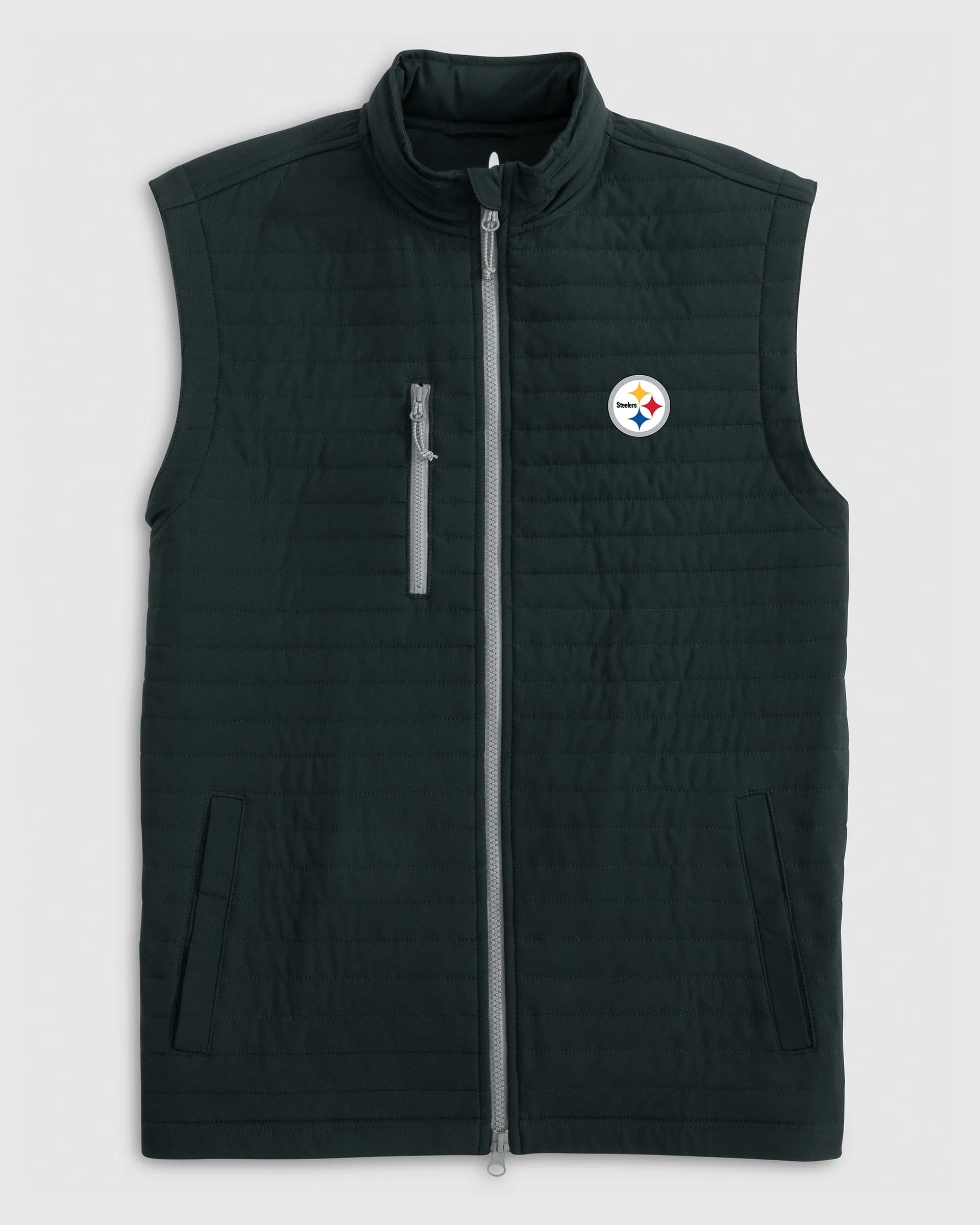 Pittsburgh Steelers Crosswind Quilted Performance Vest sold by Johnnie-O product image thumbnail 3