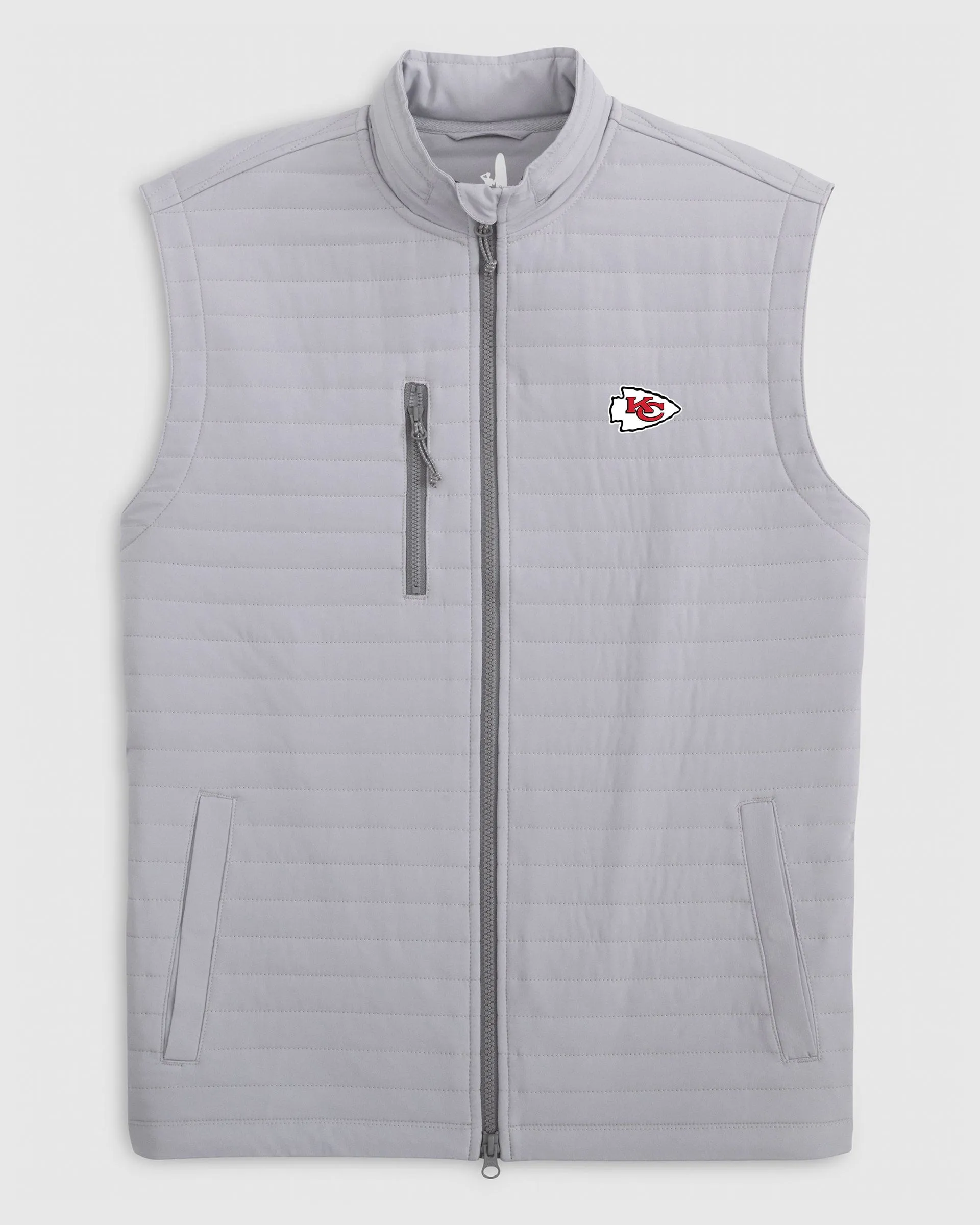 Kansas City Chiefs Crosswind Quilted Performance Vest sold by Johnnie-O product image thumbnail 2