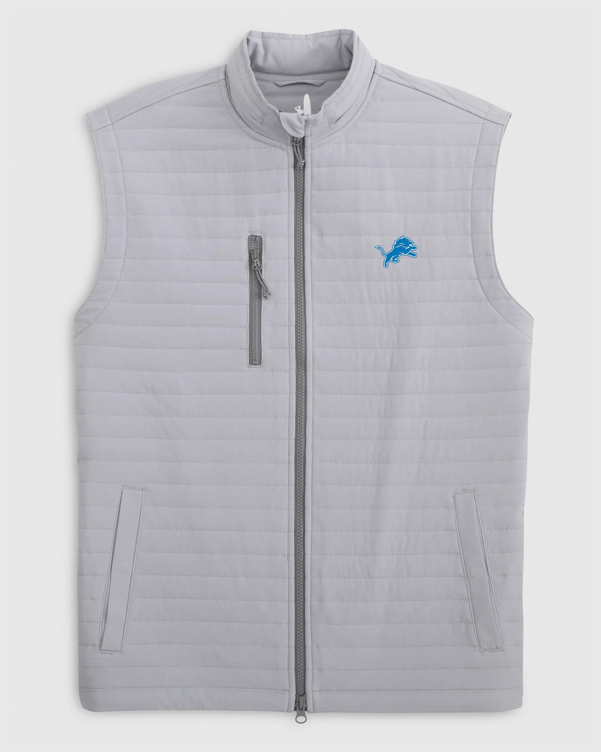 Detroit Lions Crosswind Quilted Performance Vest sold by Johnnie-O product image thumbnail 2