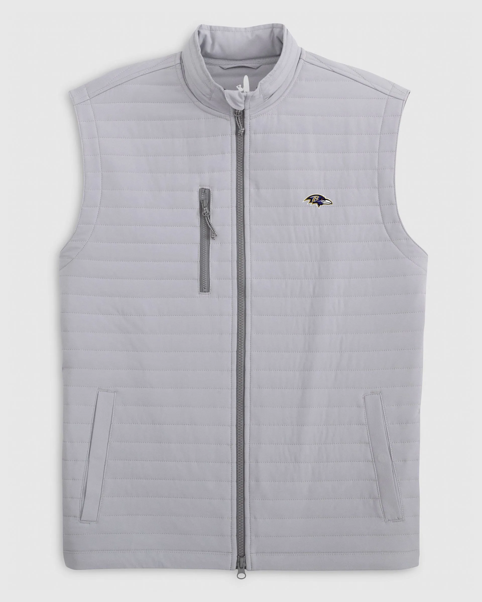 Baltimore Ravens Crosswind Quilted Performance Vest sold by Johnnie-O product image thumbnail 2