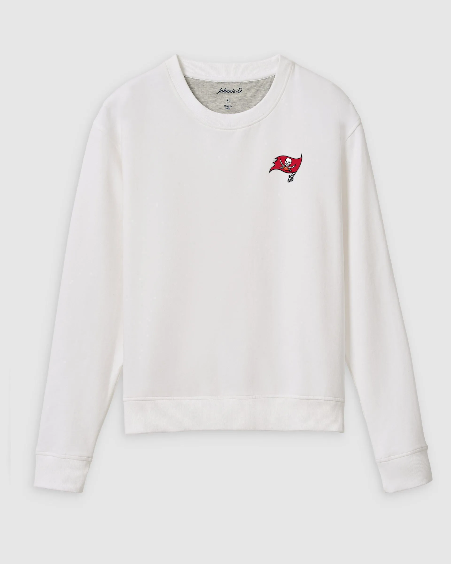 Women's Tampa Bay Buccaneers Penny Crewneck Sweatshirt sold by Johnnie-O product image thumbnail 4