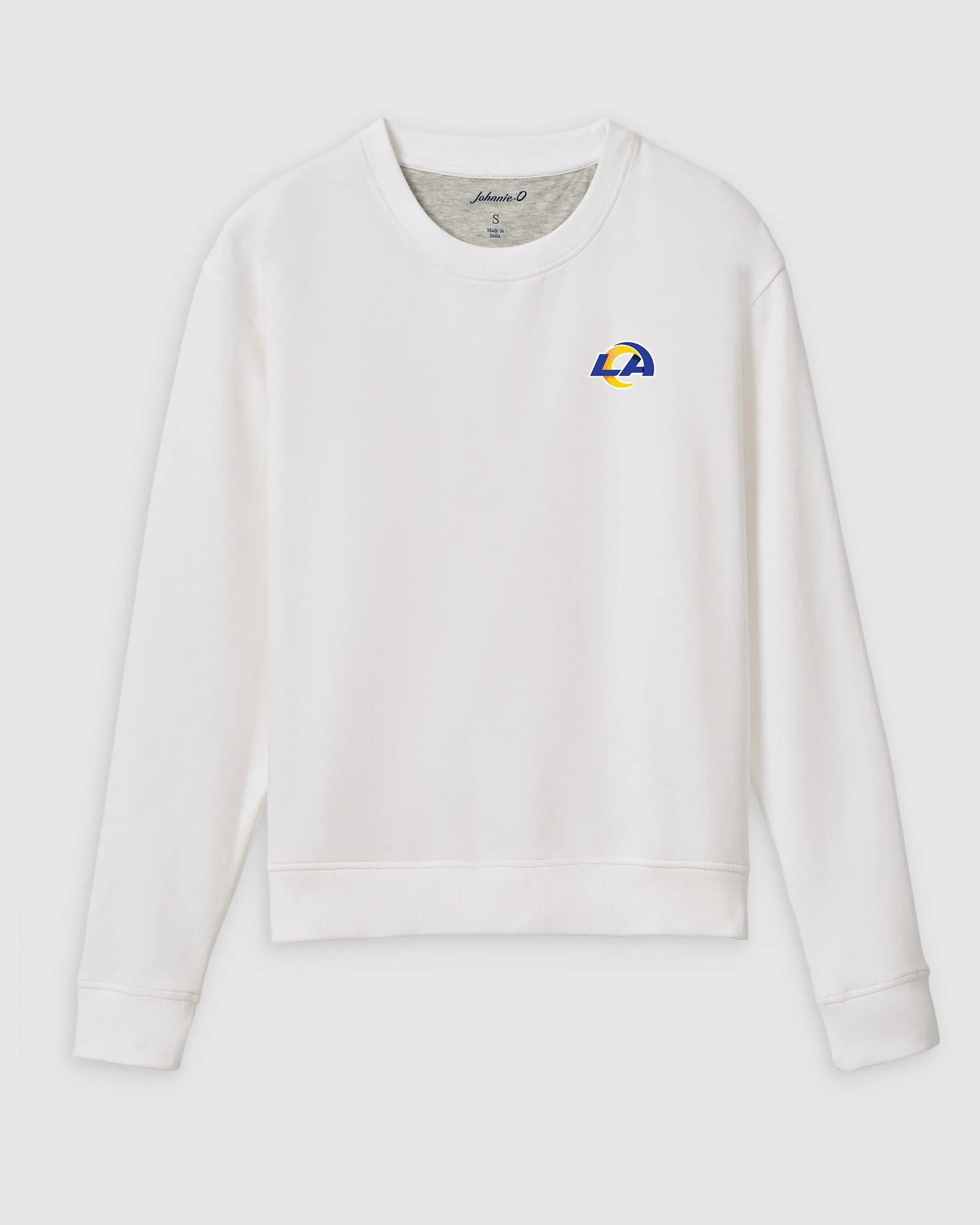 Women's Los Angeles Rams Penny Crewneck Sweatshirt sold by Johnnie-O product image thumbnail 4