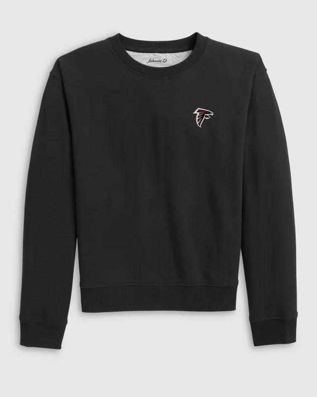 Women's Atlanta Falcons Penny Crewneck Sweatshirt sold by Johnnie-O