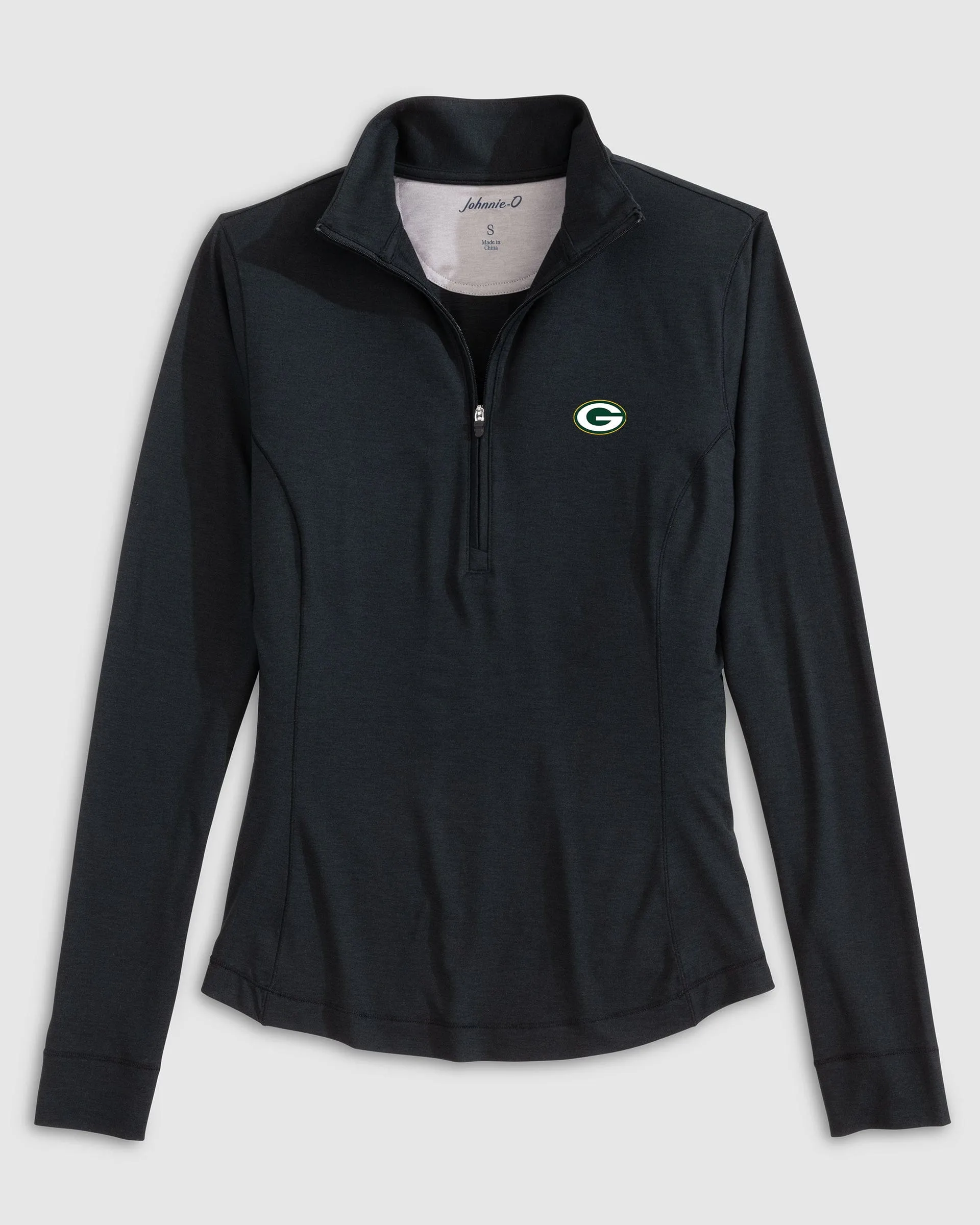 Women's Green Bay Packers Susie Performance 1/4 Zip sold by Johnnie-O product image thumbnail 3