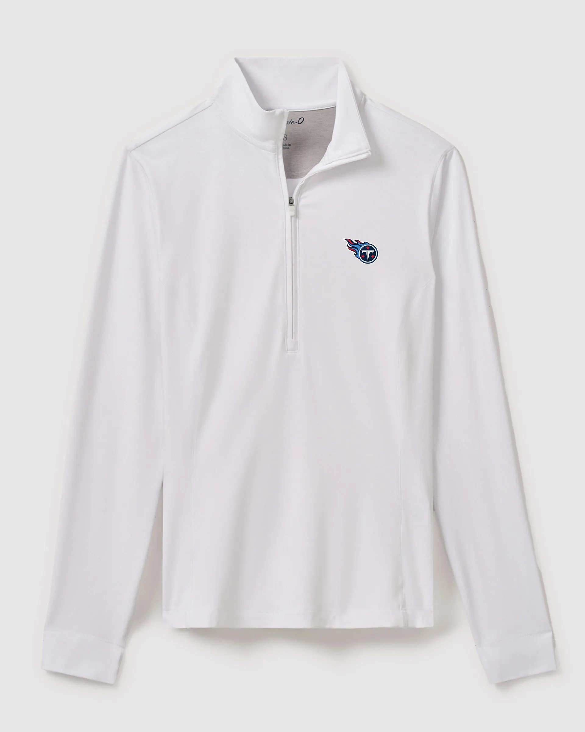 Women's Tennessee Titans Susie Performance 1/4 Zip sold by Johnnie-O