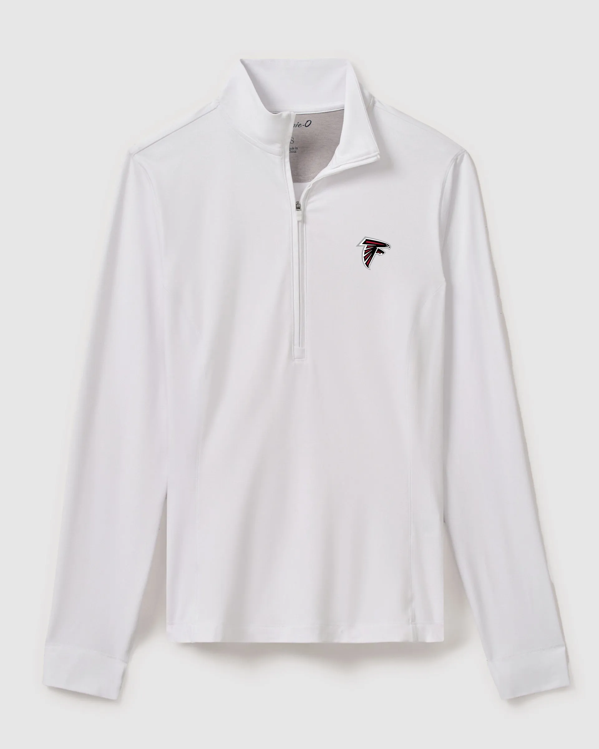 Women's Atlanta Falcons Susie Performance 1/4 Zip sold by Johnnie-O