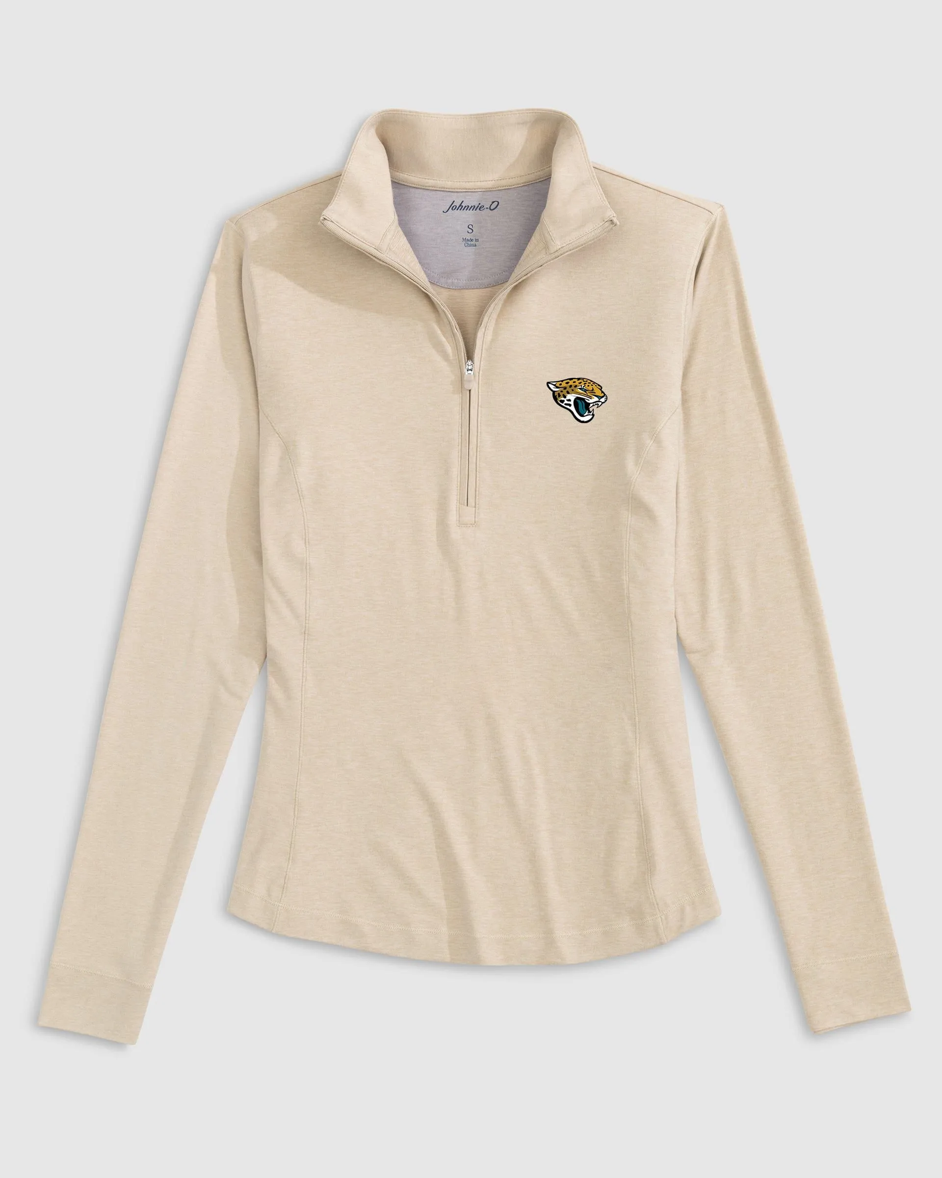 Women's Jacksonville Jaguars Susie Performance 1/4 Zip sold by Johnnie-O product image thumbnail 2