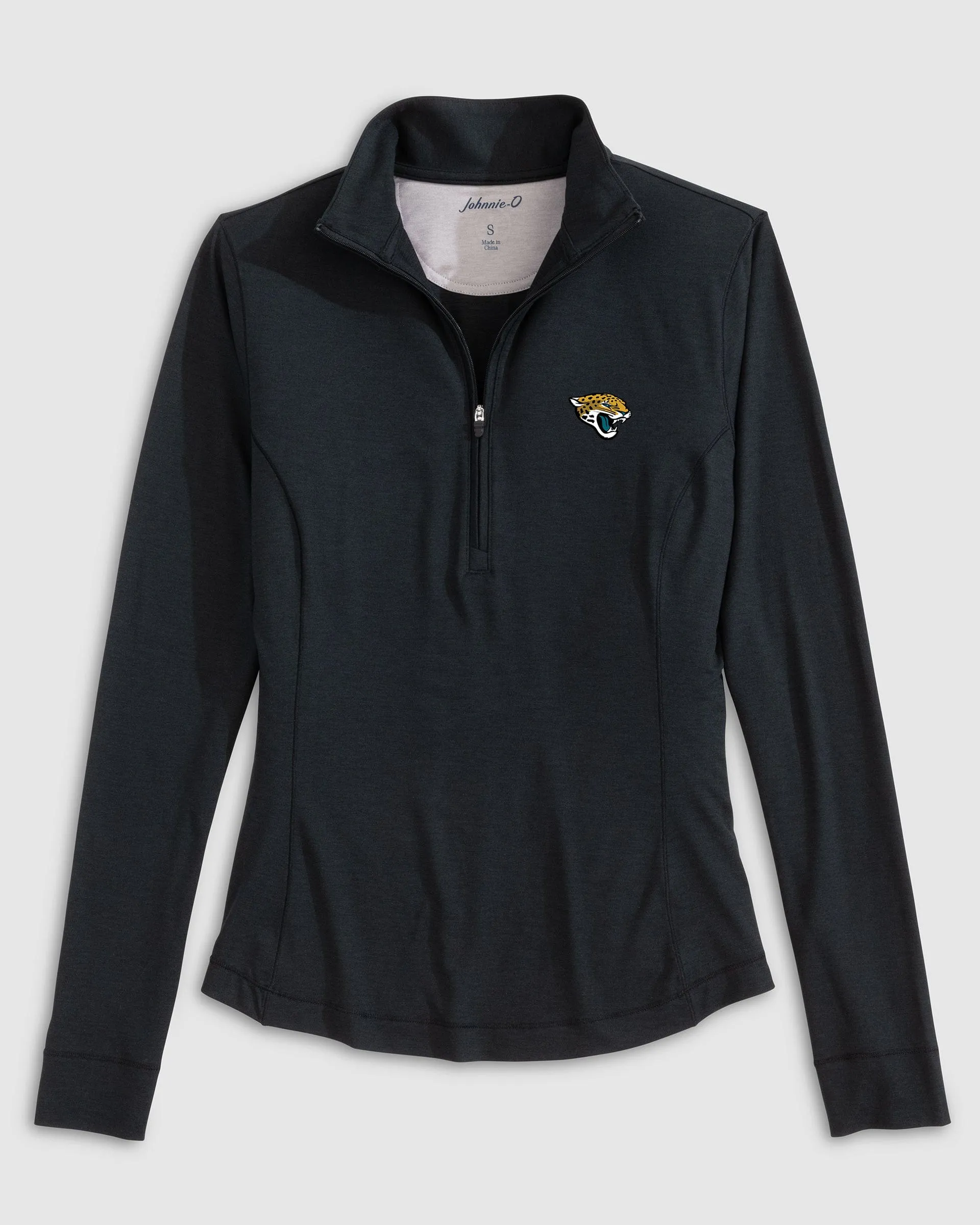 Women's Jacksonville Jaguars Susie Performance 1/4 Zip sold by Johnnie-O product image thumbnail 3