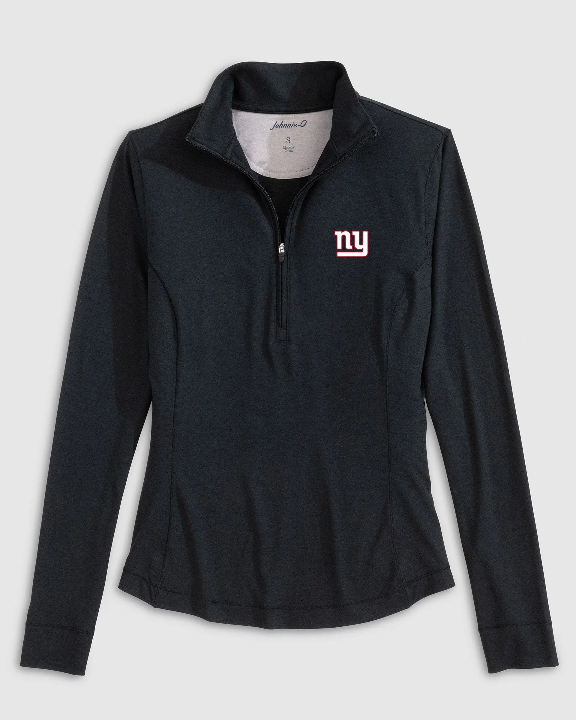 Women's New York Giants Susie Performance 1/4 Zip sold by Johnnie-O