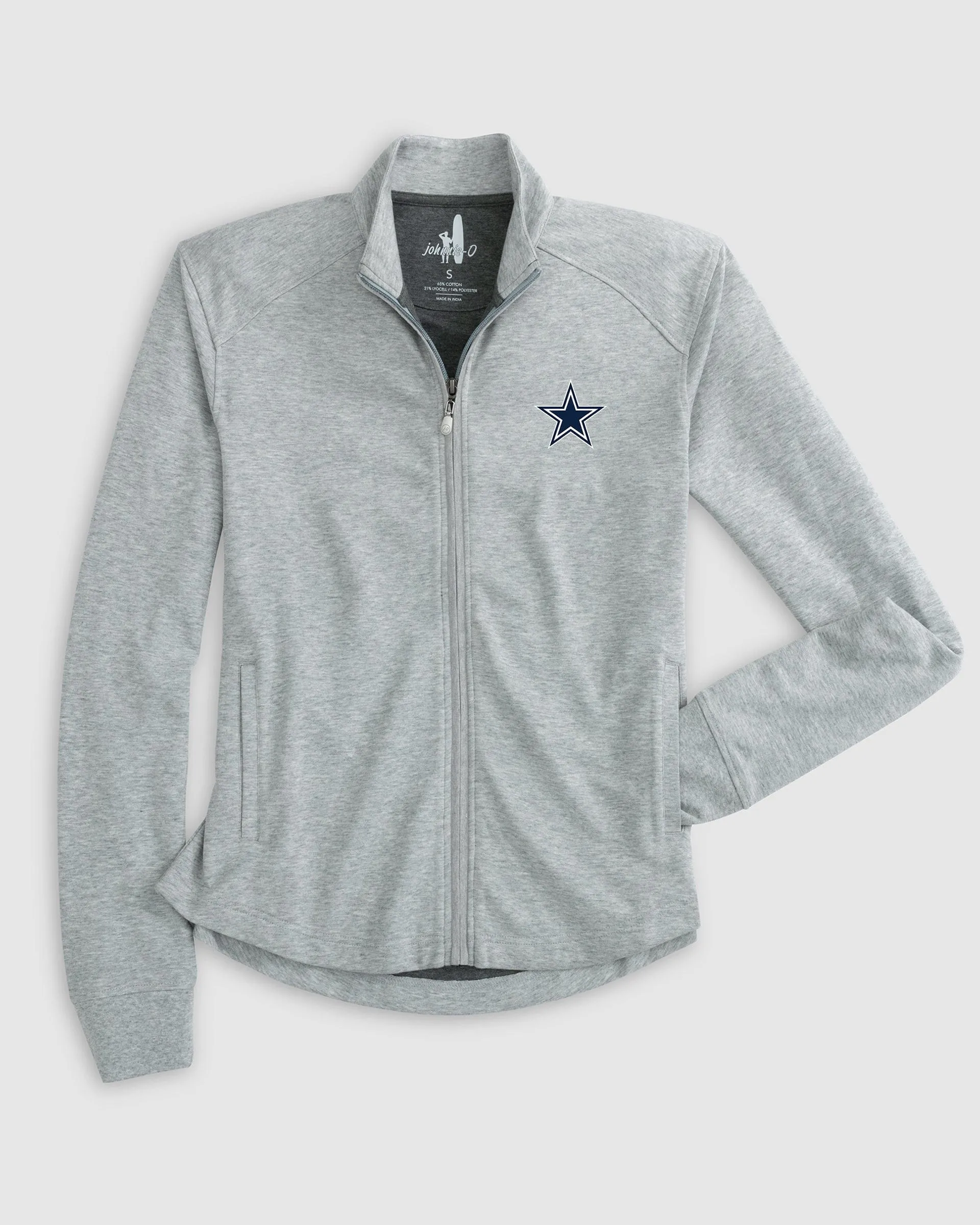 Women's Dallas Cowboys Tomi Full Zip Jacket sold by Johnnie-O product image thumbnail 3