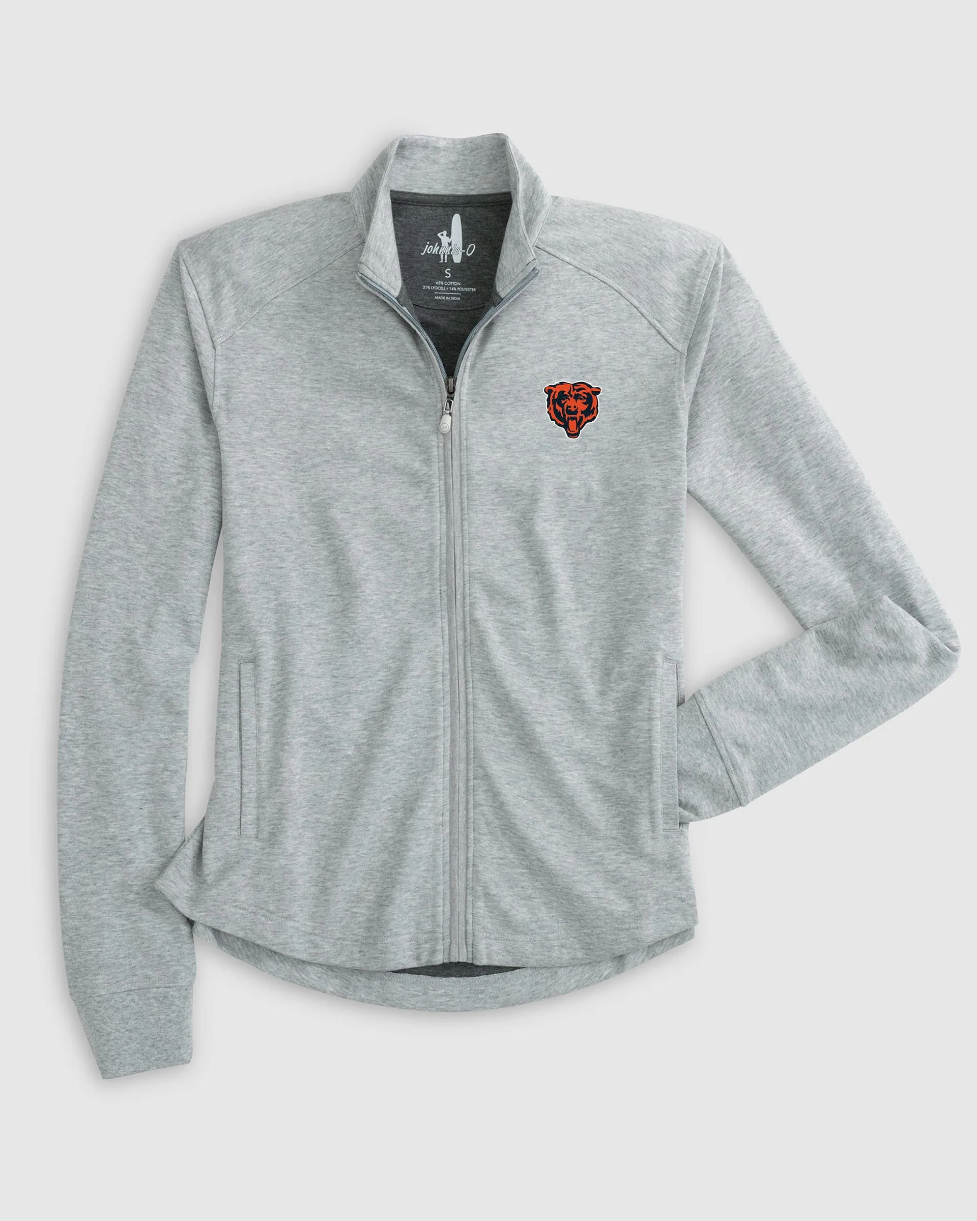 Women's Chicago Bears Tomi Full Zip Jacket sold by Johnnie-O product image thumbnail 3