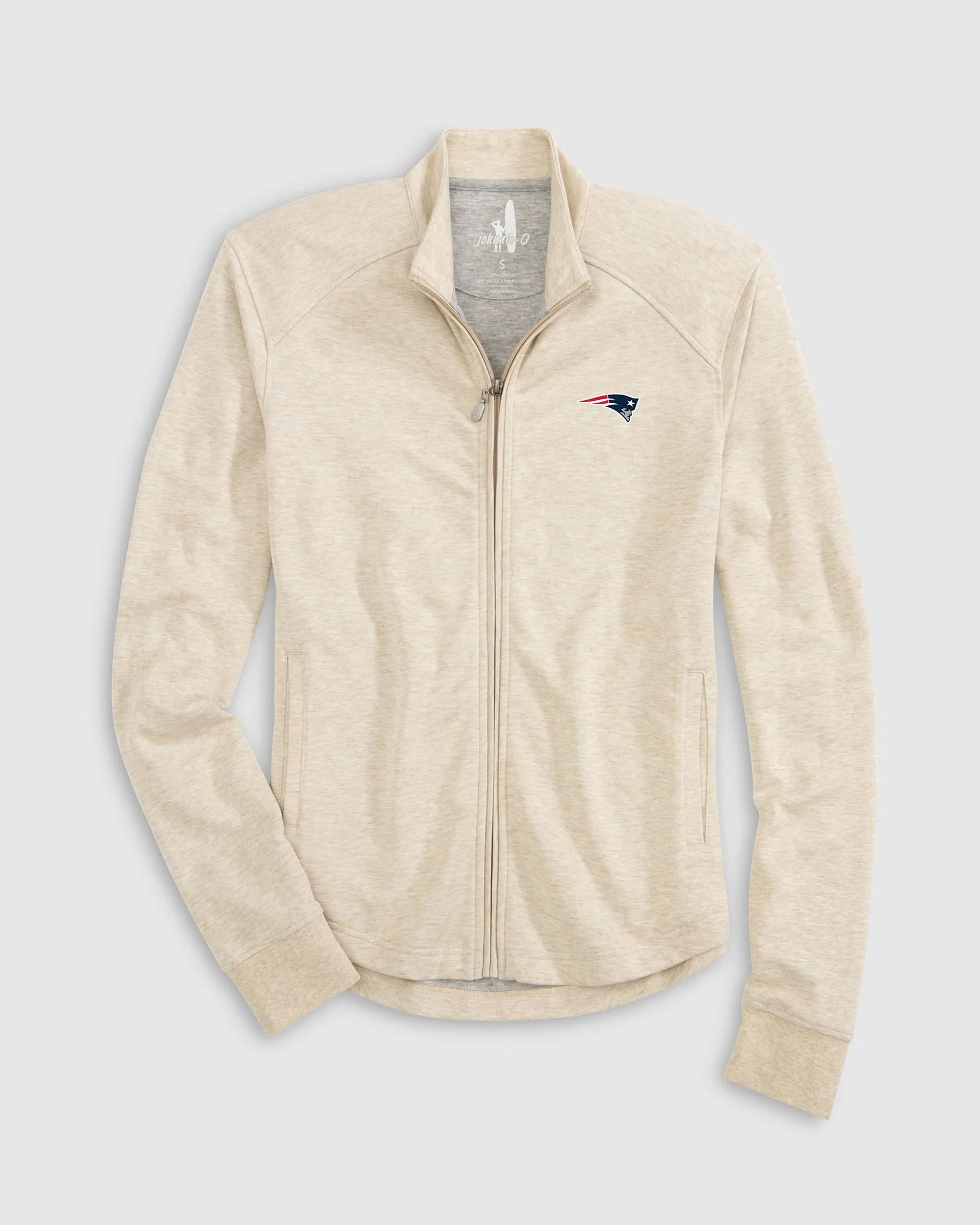 Women's New England Patriots Tomi Full Zip Jacket sold by Johnnie-O