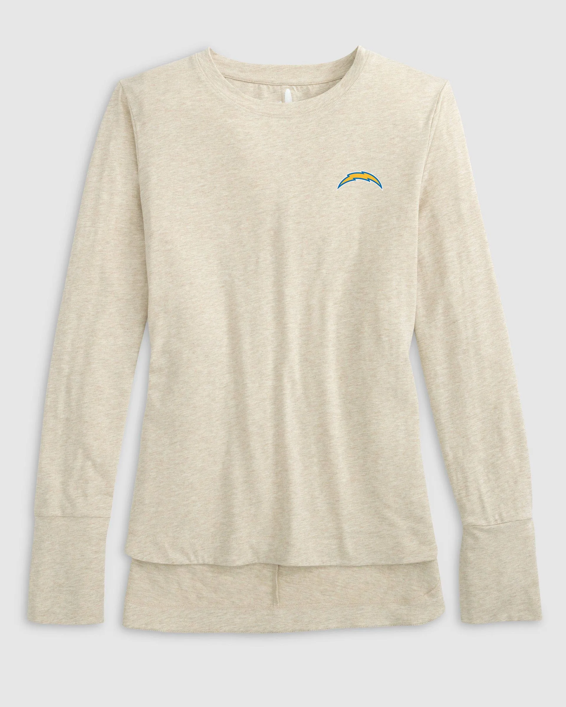Women's Los Angeles Chargers Valerie Long Sleeve Tee sold by Johnnie-O