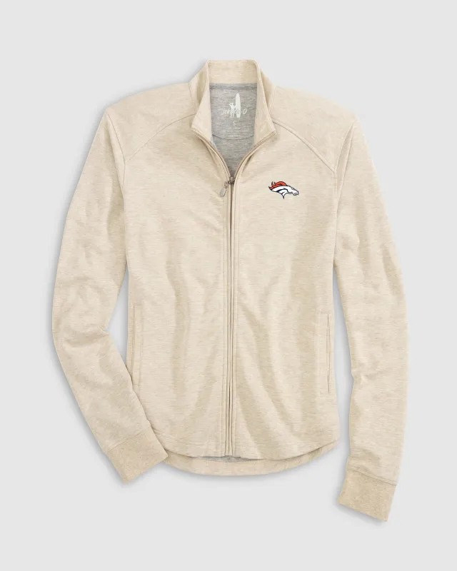 Women's Denver Broncos Tomi Full Zip Jacket sold by Johnnie-O