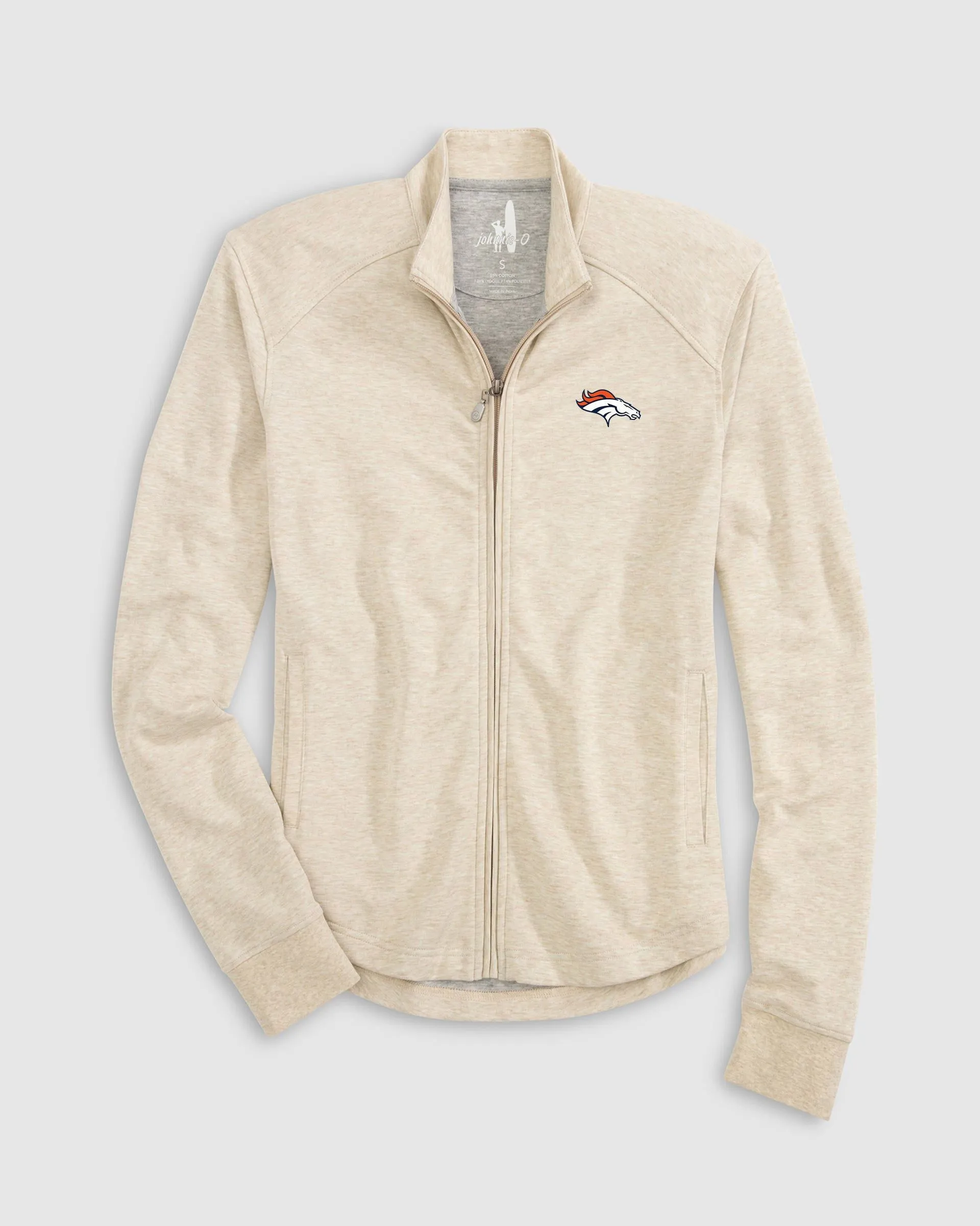 Women's Denver Broncos Tomi Full Zip Jacket sold by Johnnie-O