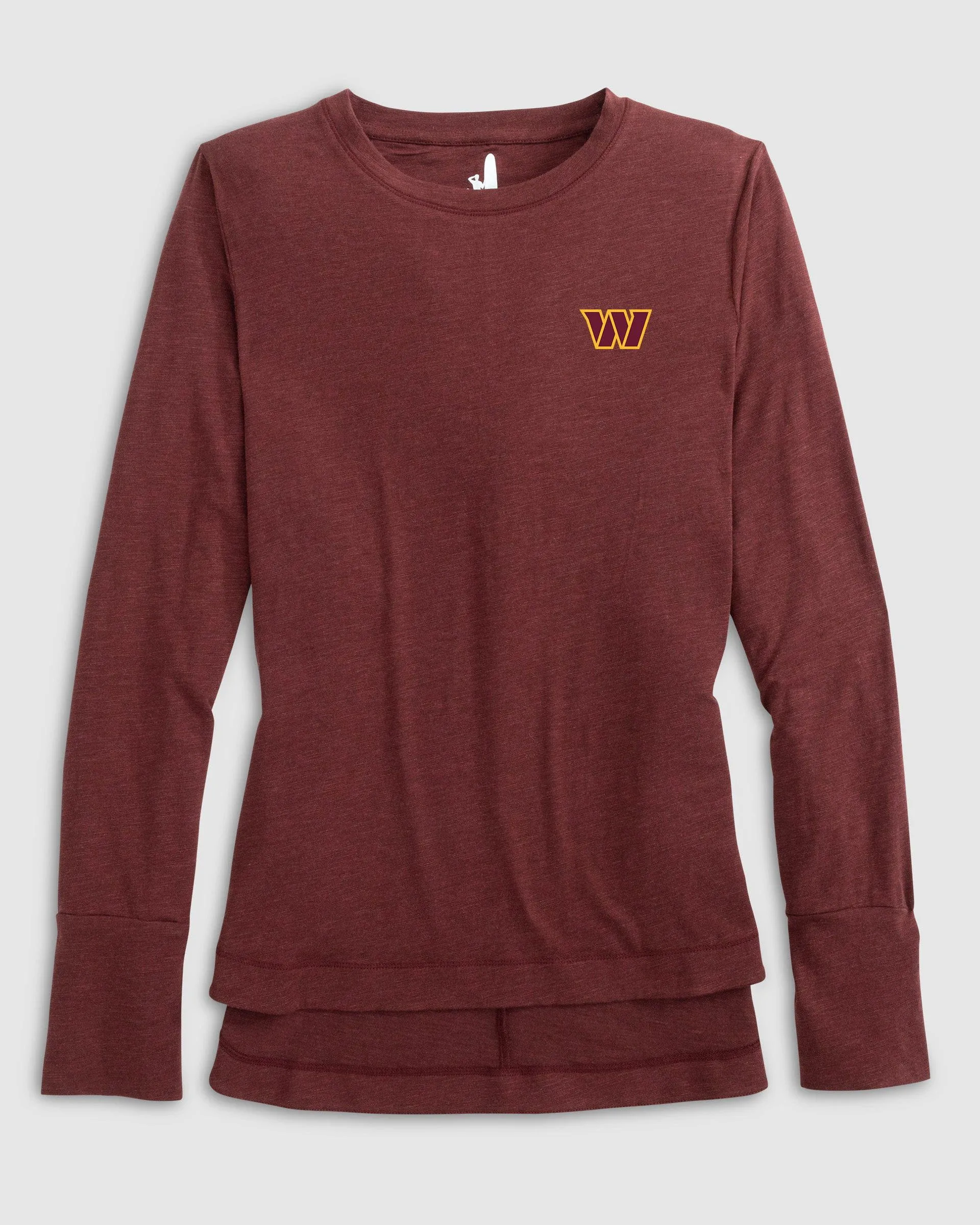 Women's Washington Commanders Valerie Long Sleeve Tee sold by Johnnie-O product image thumbnail 2