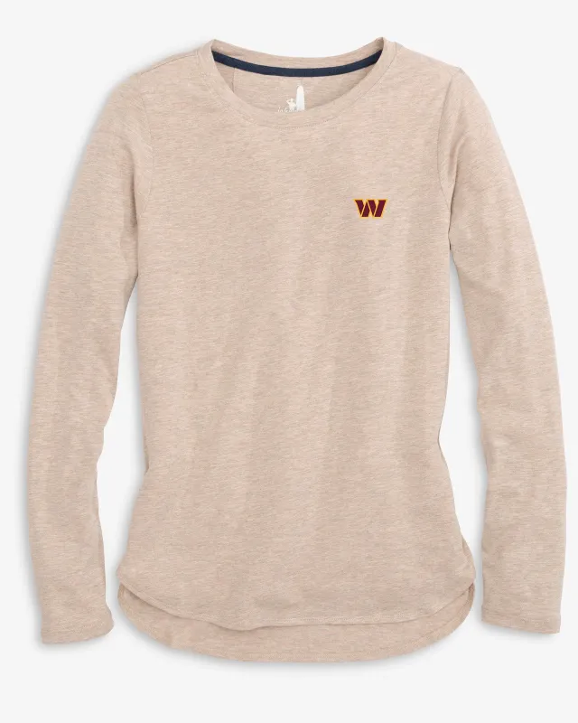 Women's Washington Commanders Valerie Long Sleeve Tee sold by Johnnie-O