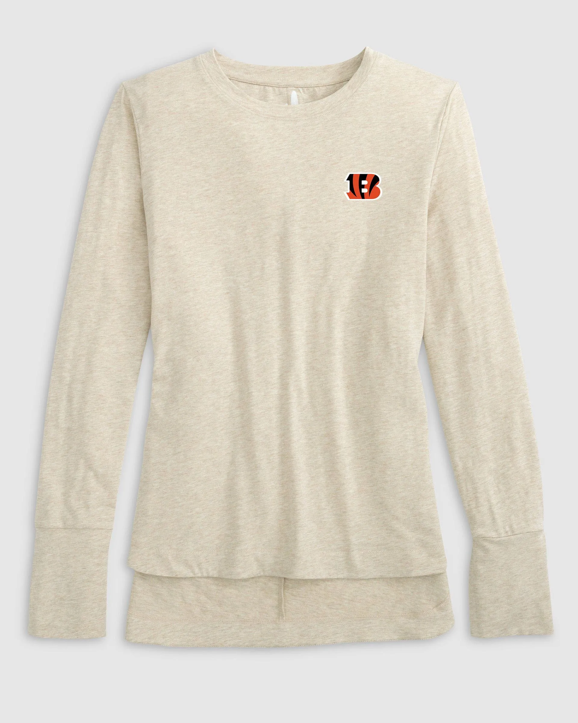 Women's Cincinnati Bengals Valerie Long Sleeve Tee sold by Johnnie-O