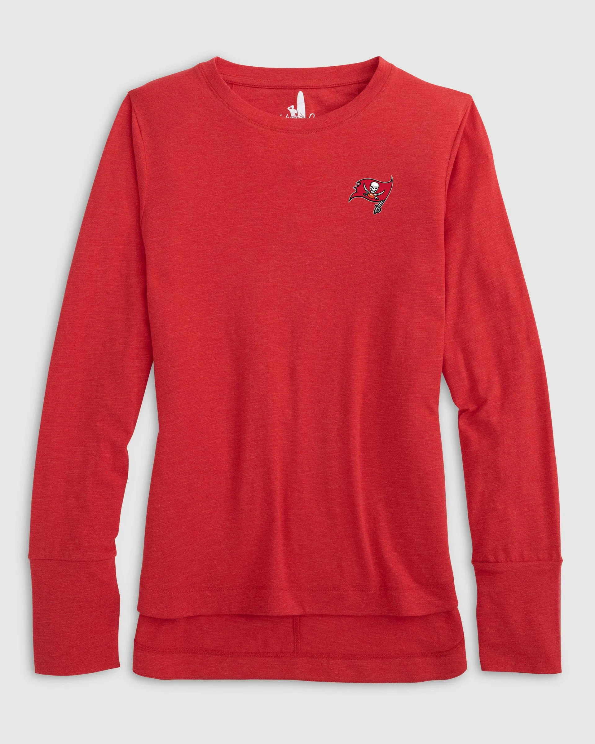 Women's Tampa Bay Buccaneers Valerie Long Sleeve Tee sold by Johnnie-O