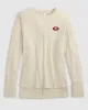 Women's San Francisco 49ers Valerie Long Sleeve Tee sold by Johnnie-O