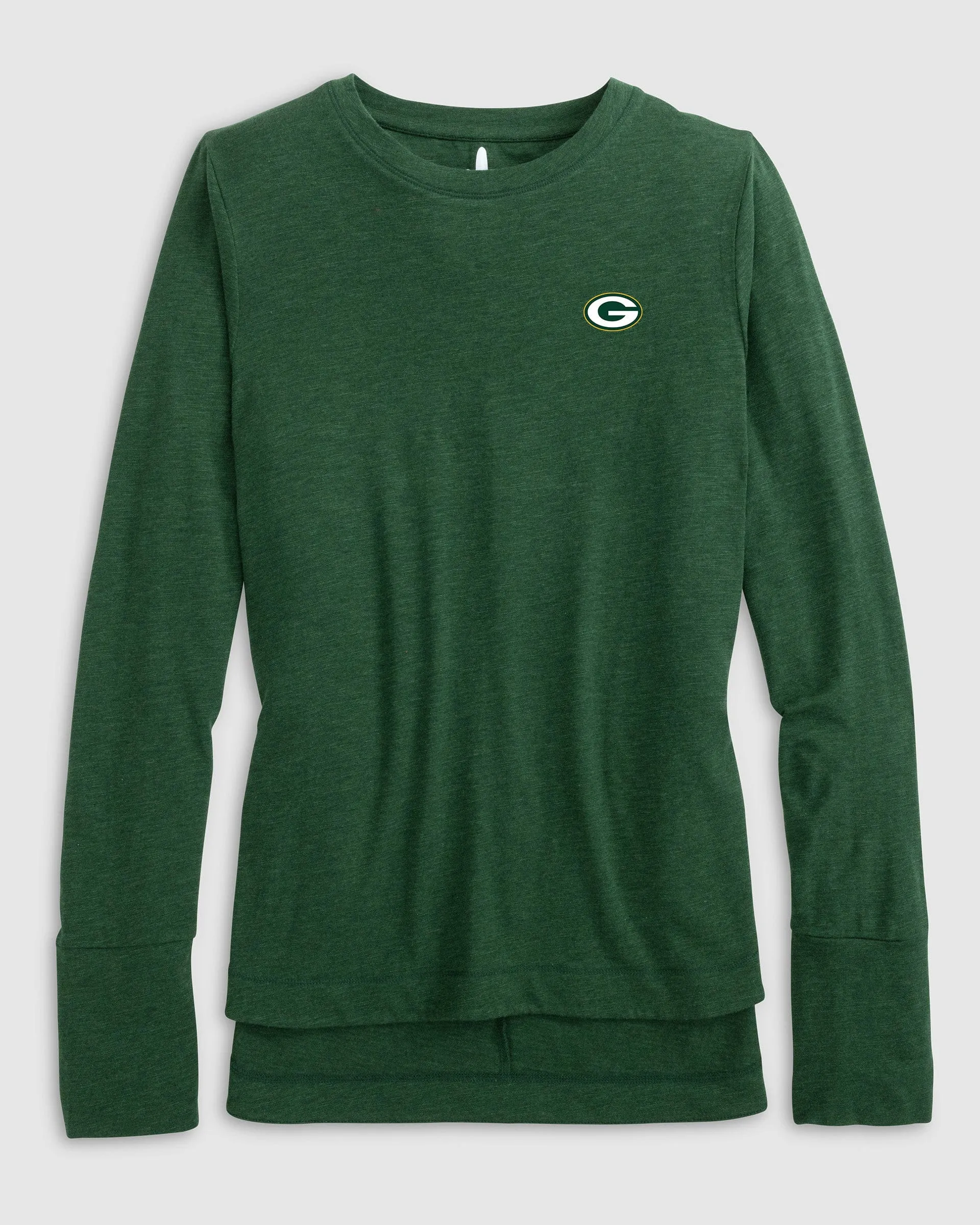 Women's Green Bay Packers Valerie Long Sleeve Tee sold by Johnnie-O product image thumbnail 2