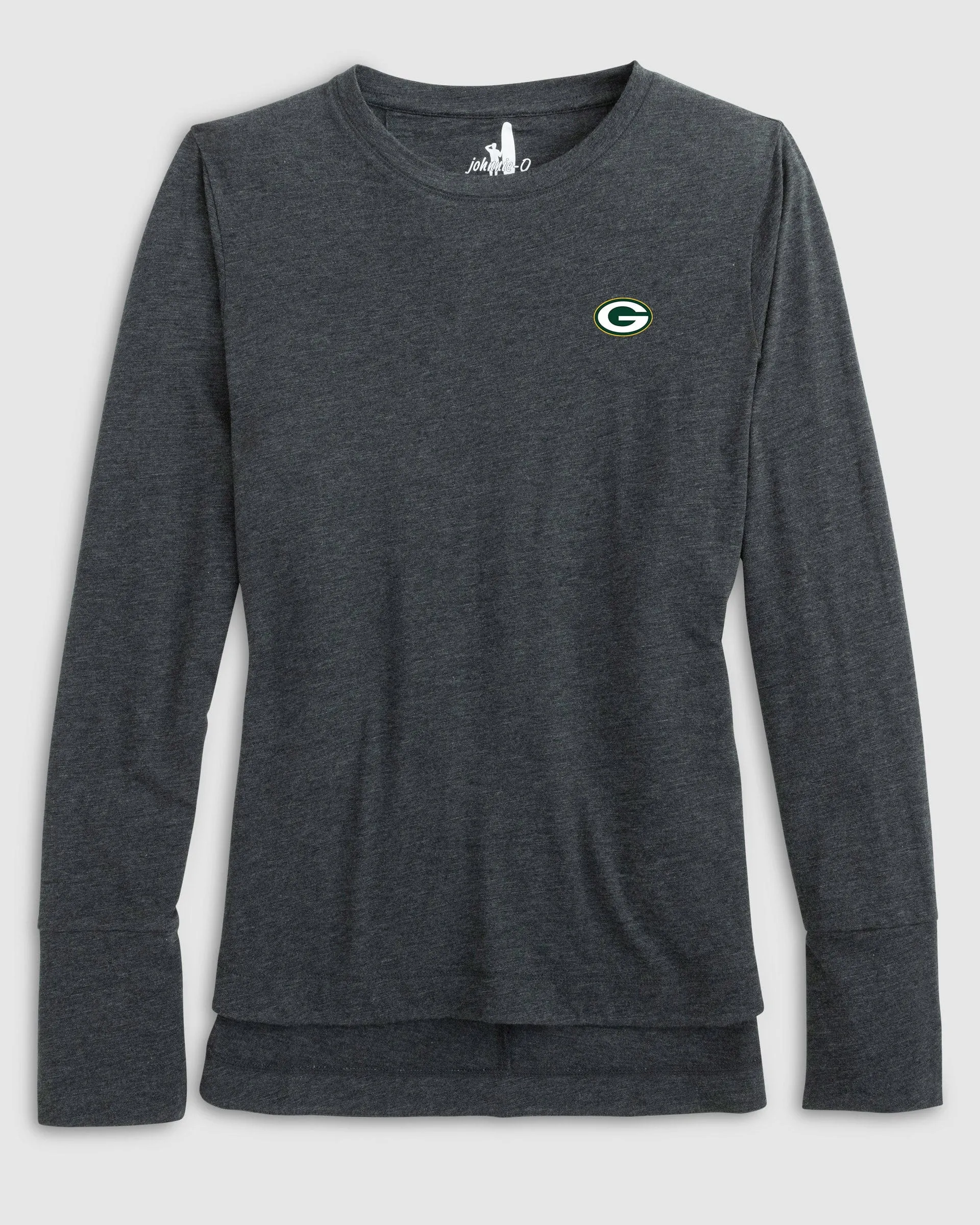 Women's Green Bay Packers Valerie Long Sleeve Tee sold by Johnnie-O product image thumbnail 3