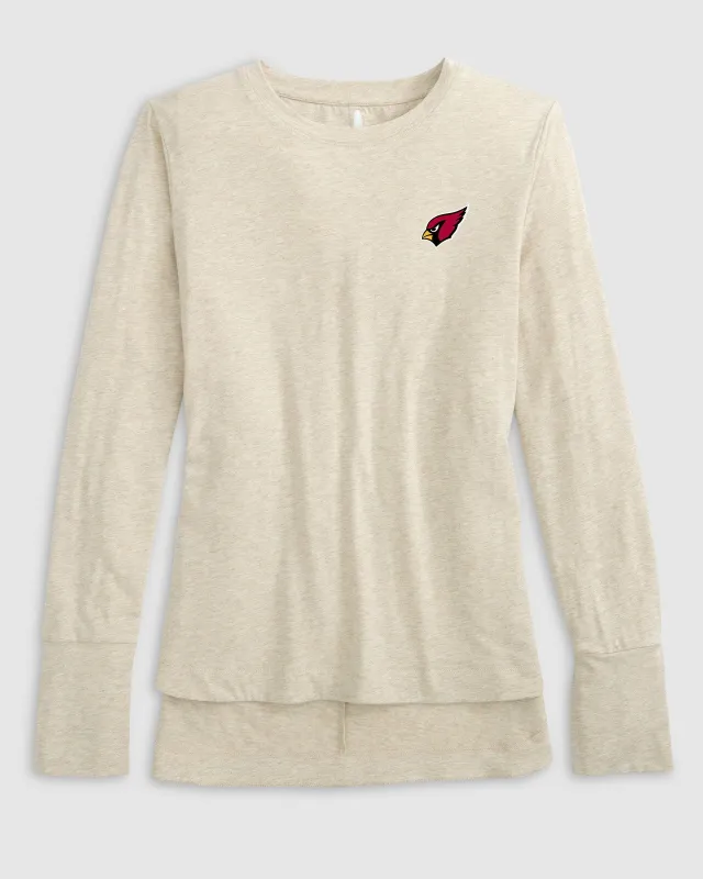 Women's Arizona Cardinals Valerie Long Sleeve Tee sold by Johnnie-O