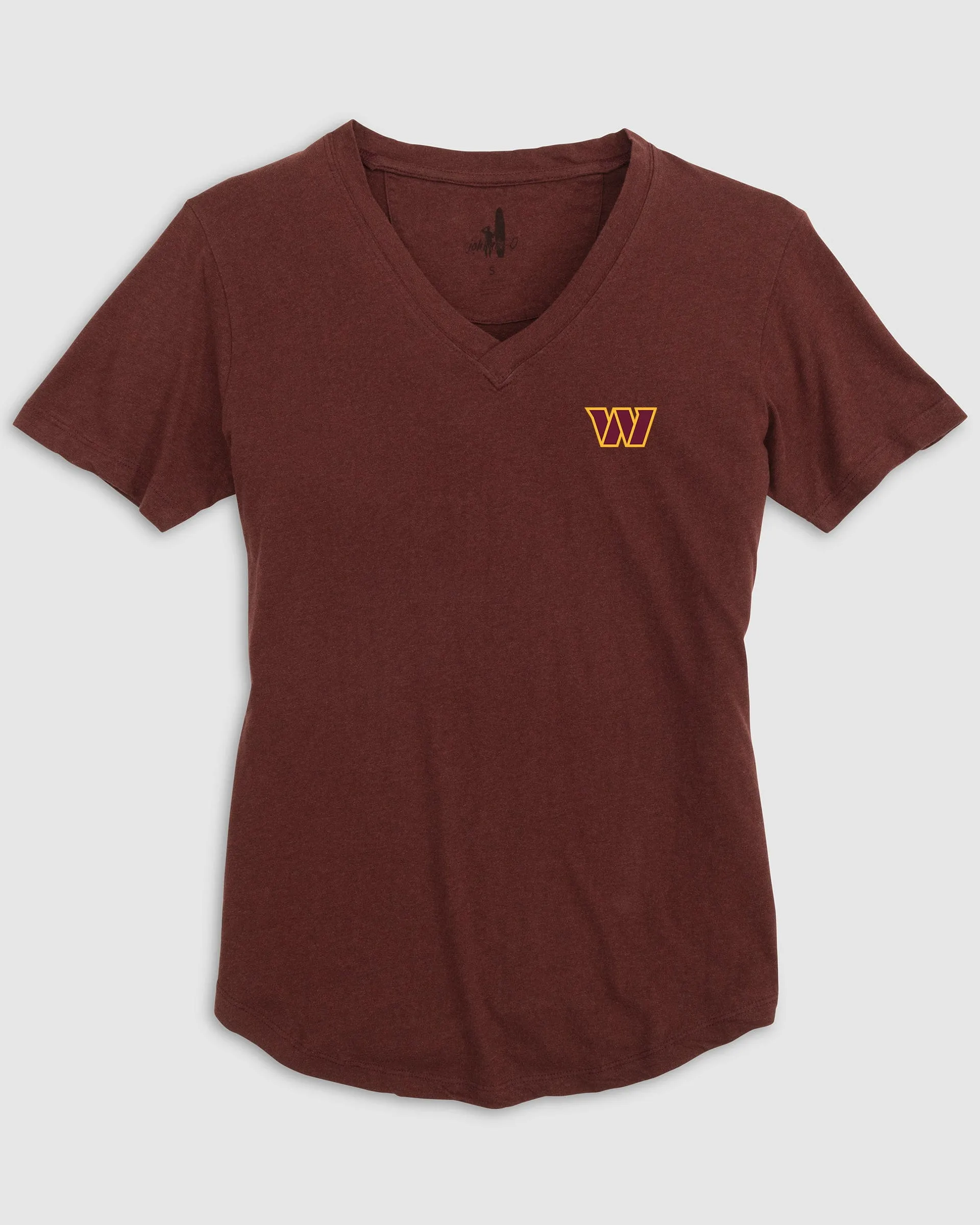 Women's Washington Commanders Merediths V-Neck T-Shirt sold by Johnnie-O product image thumbnail 3
