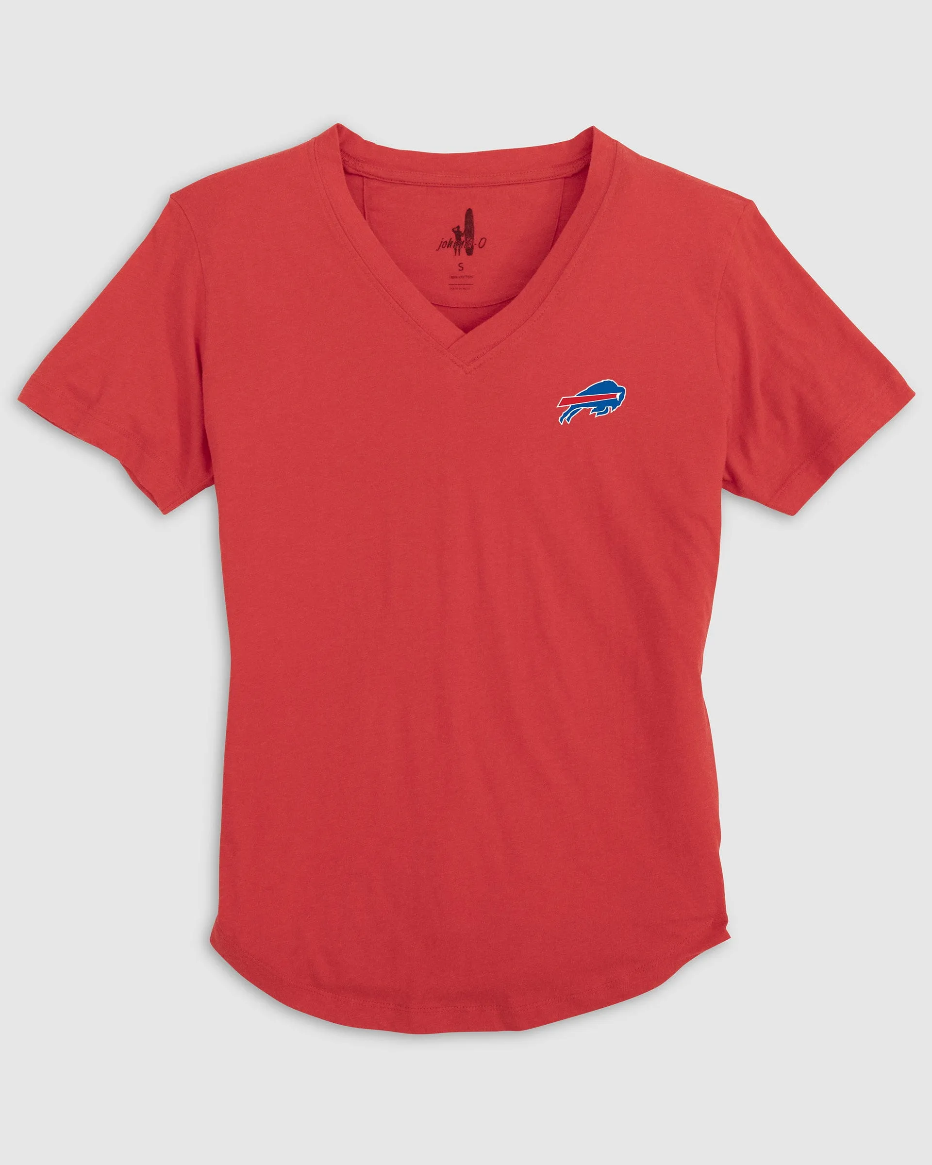 Women's Buffalo Bills Merediths V-Neck T-Shirt sold by Johnnie-O product image thumbnail 3