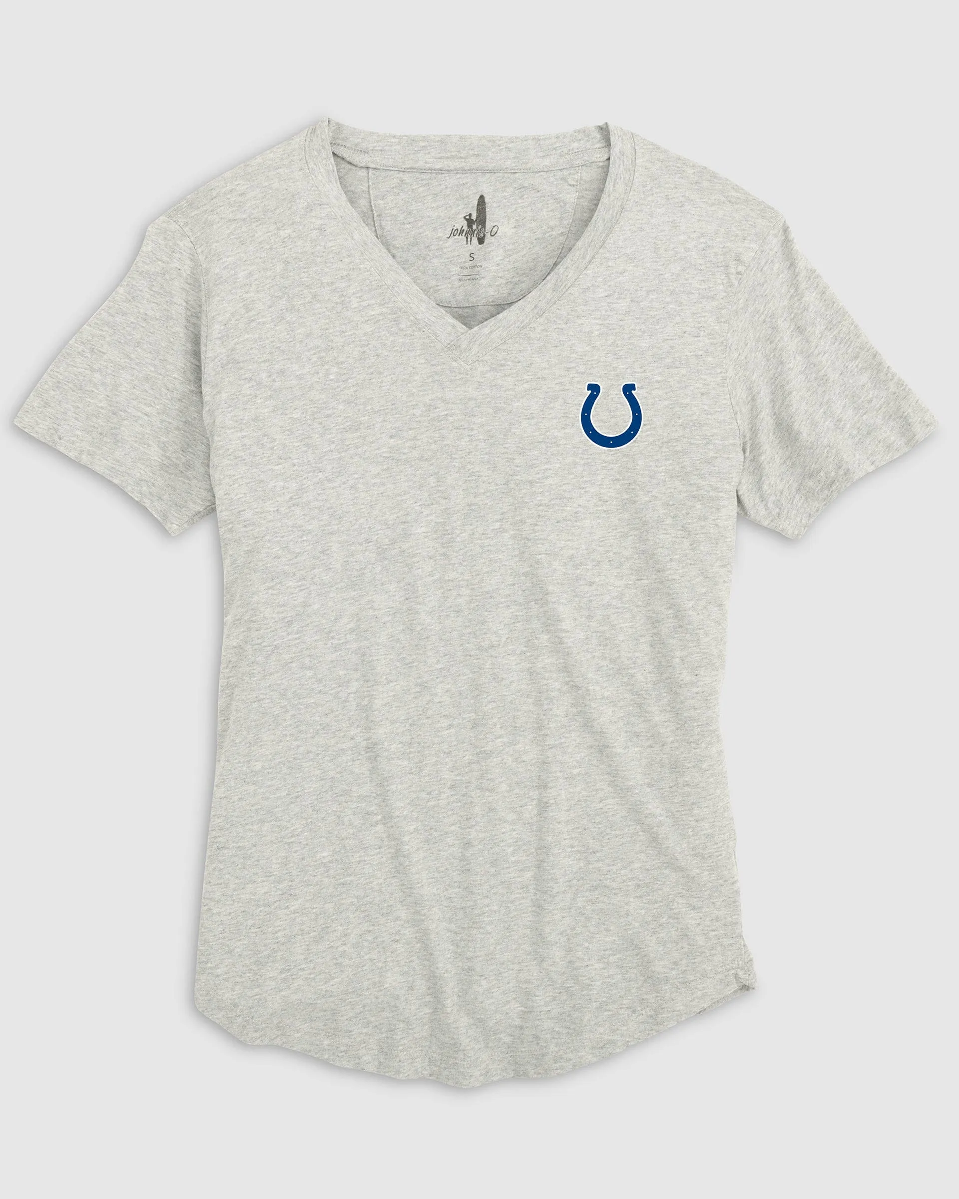 Women's Indianapolis Colts Merediths V-Neck T-Shirt sold by Johnnie-O product image thumbnail 4