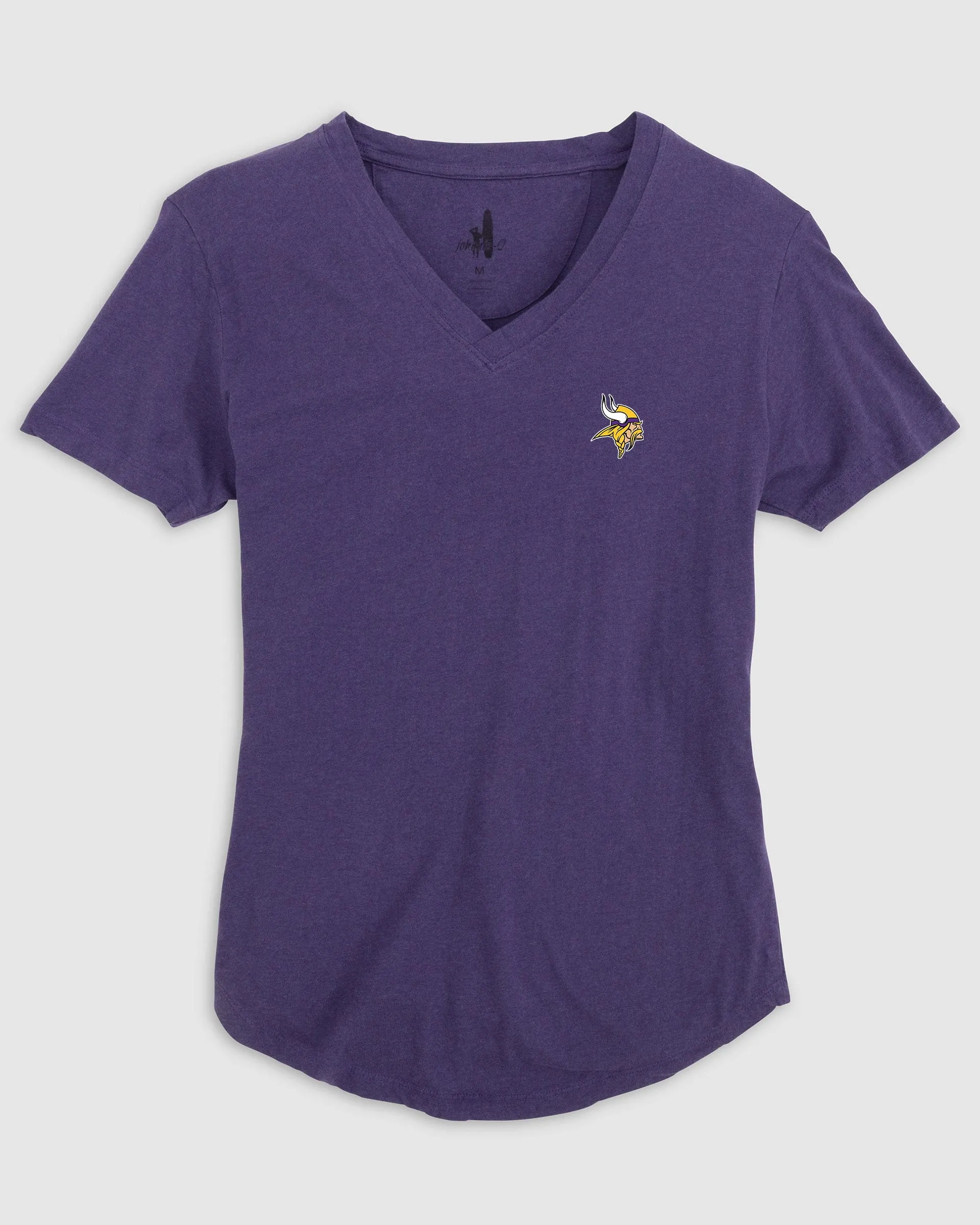 Women's Minnesota Vikings Merediths V-Neck T-Shirt sold by Johnnie-O product image thumbnail 2