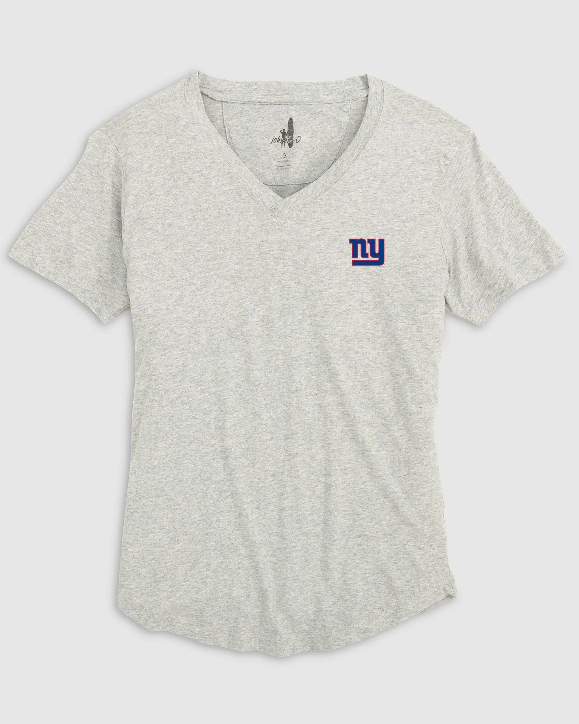 Women's New York Giants Merediths V-Neck T-Shirt sold by Johnnie-O product image thumbnail 5