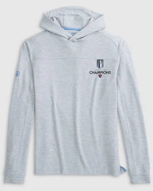 Florida Panthers Remmy Lightweight Performance Hoodie - 2025 Stanley Cup Champions Logo sold by Johnnie-O