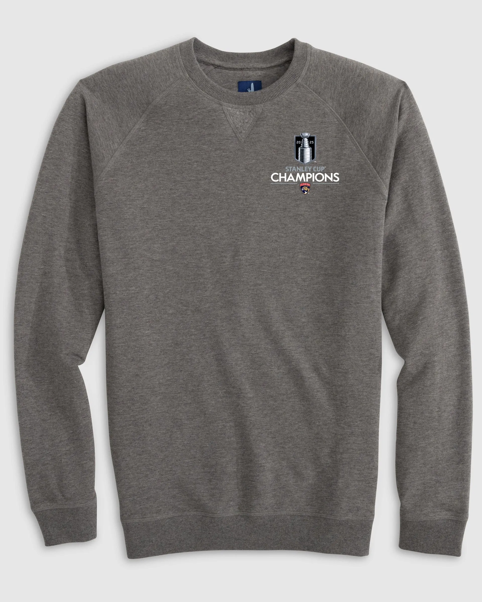 Florida Panthers Freeman Crewneck Fleece Sweatshirt- 2025 Stanley Cup Champions Logo sold by Johnnie-O product image thumbnail 3