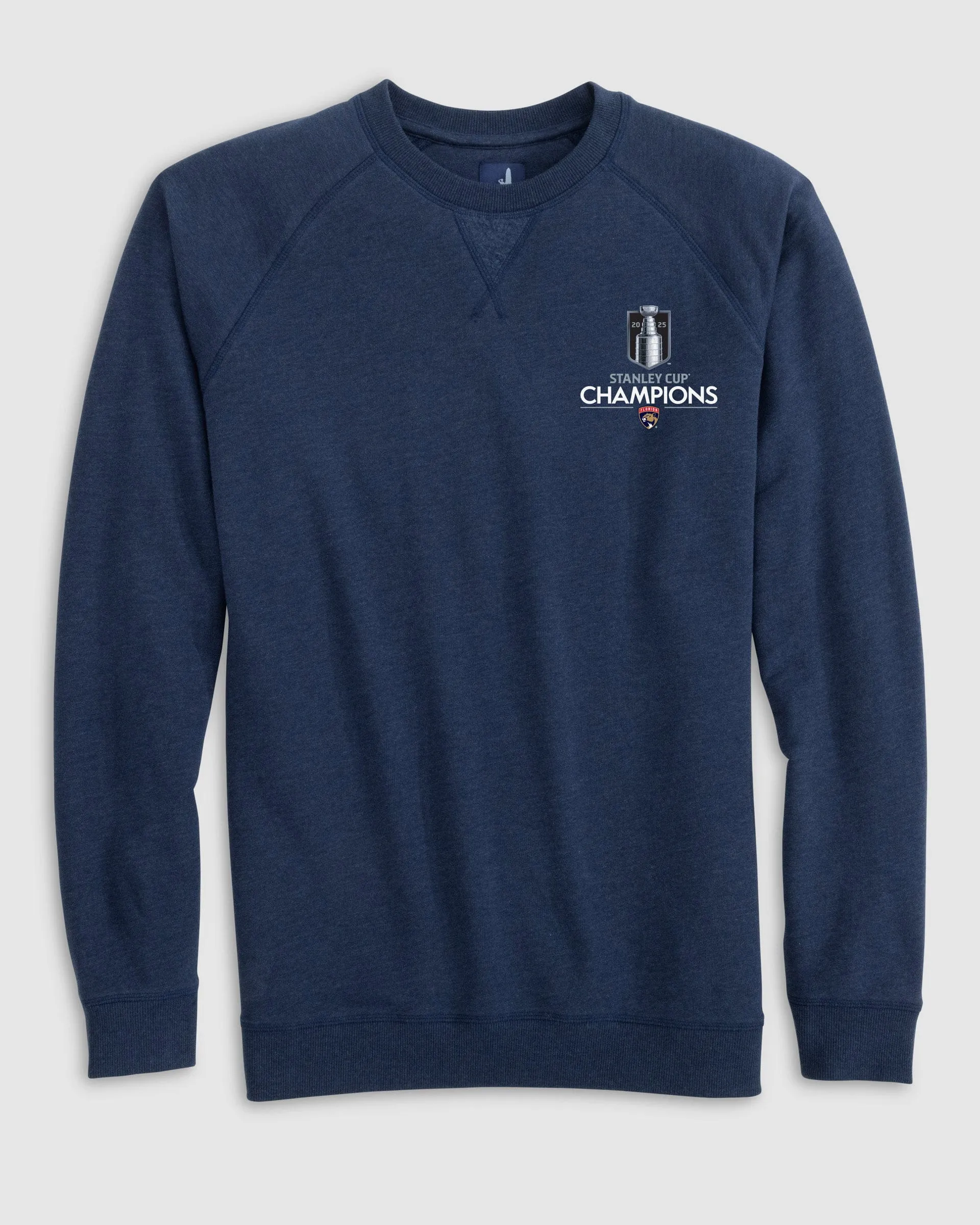 Florida Panthers Freeman Crewneck Fleece Sweatshirt- 2025 Stanley Cup Champions Logo sold by Johnnie-O product image thumbnail 2