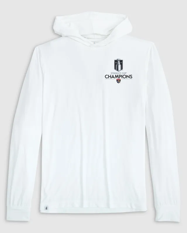 Florida Panthers Talon Performance Hoodie - 2025 Stanley Cup Champions Logo sold by Johnnie-O